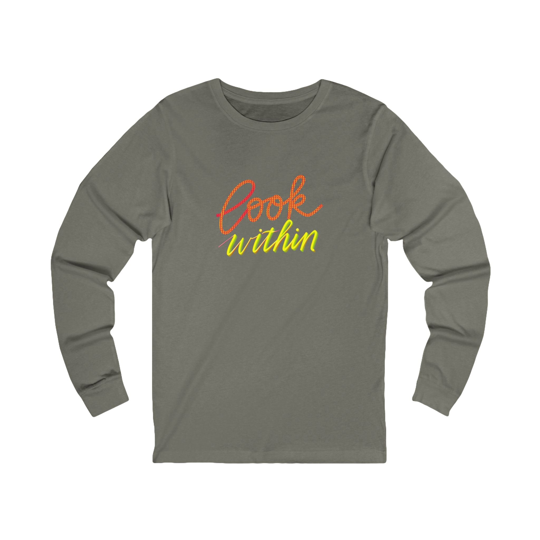 LOOK WITHIN Unisex Jersey Long Sleeve Tee