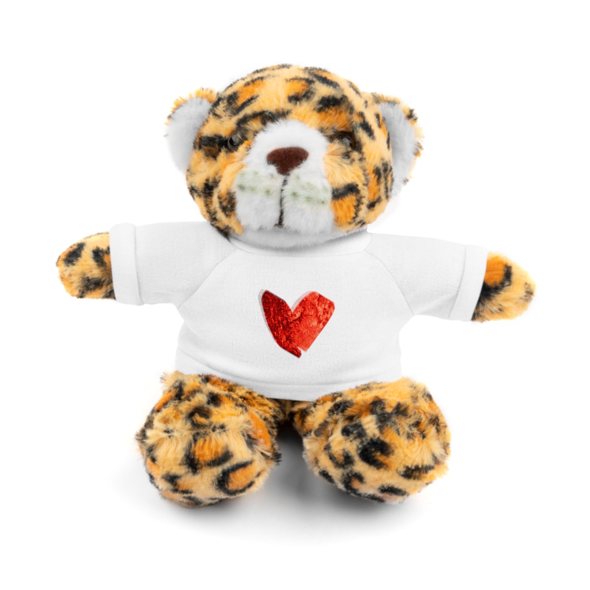 I HEART YOU GLAMINAL Stuffed Animal with Tee