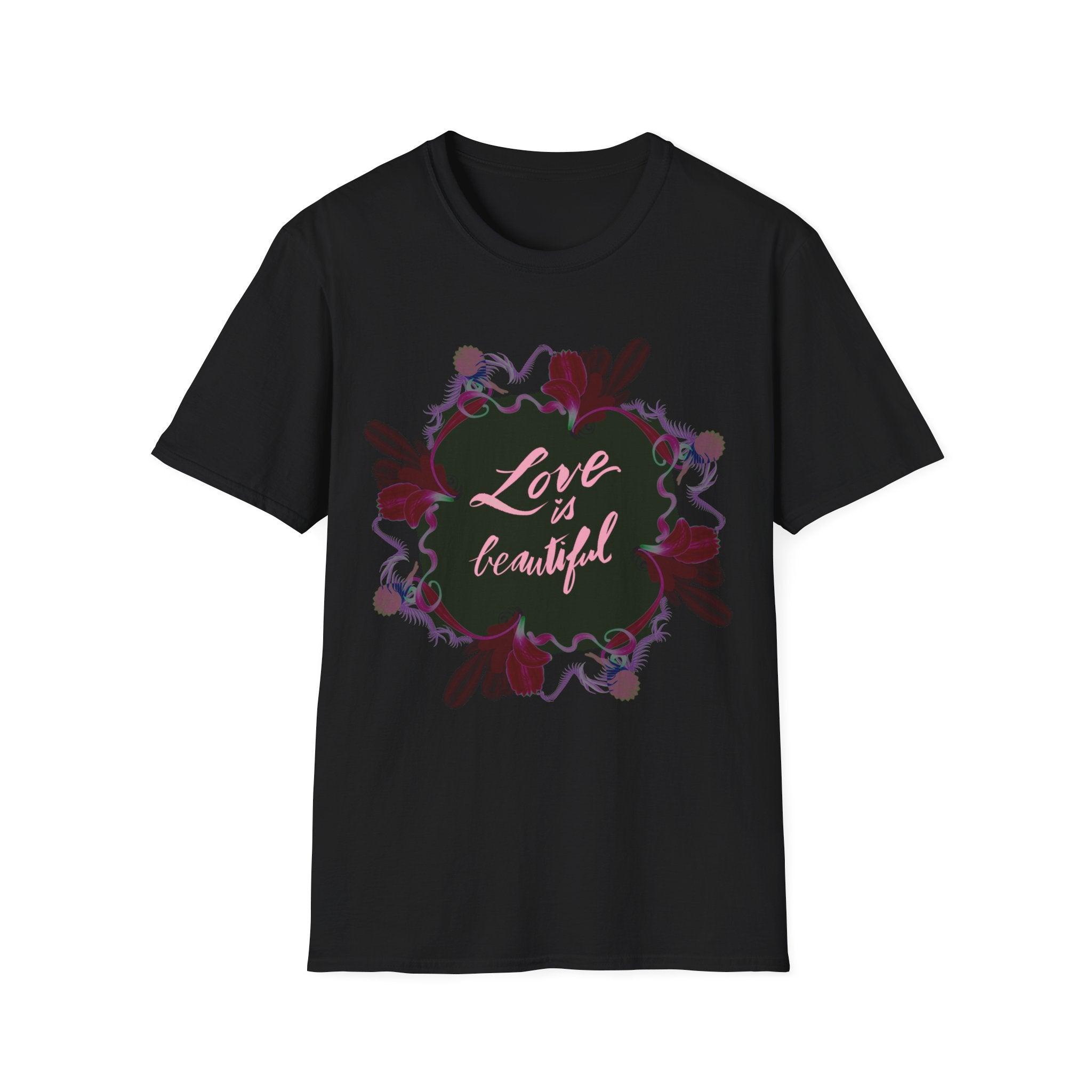 LOVE IS BEAUTIFUL Softstyle T-Shirt