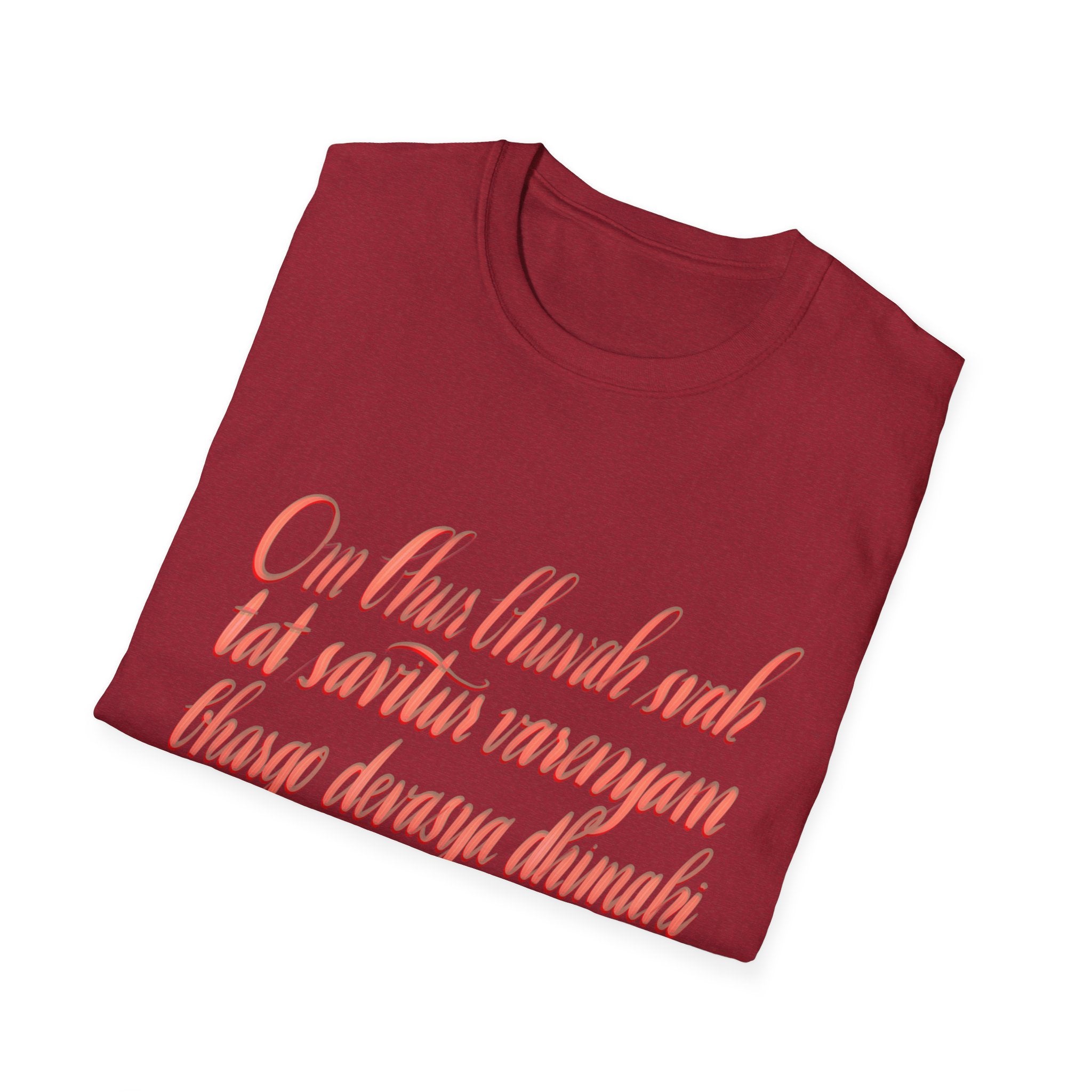 Spiritual Affirmation Unisex Softstyle T-Shirt - Inspirational Quote Tee