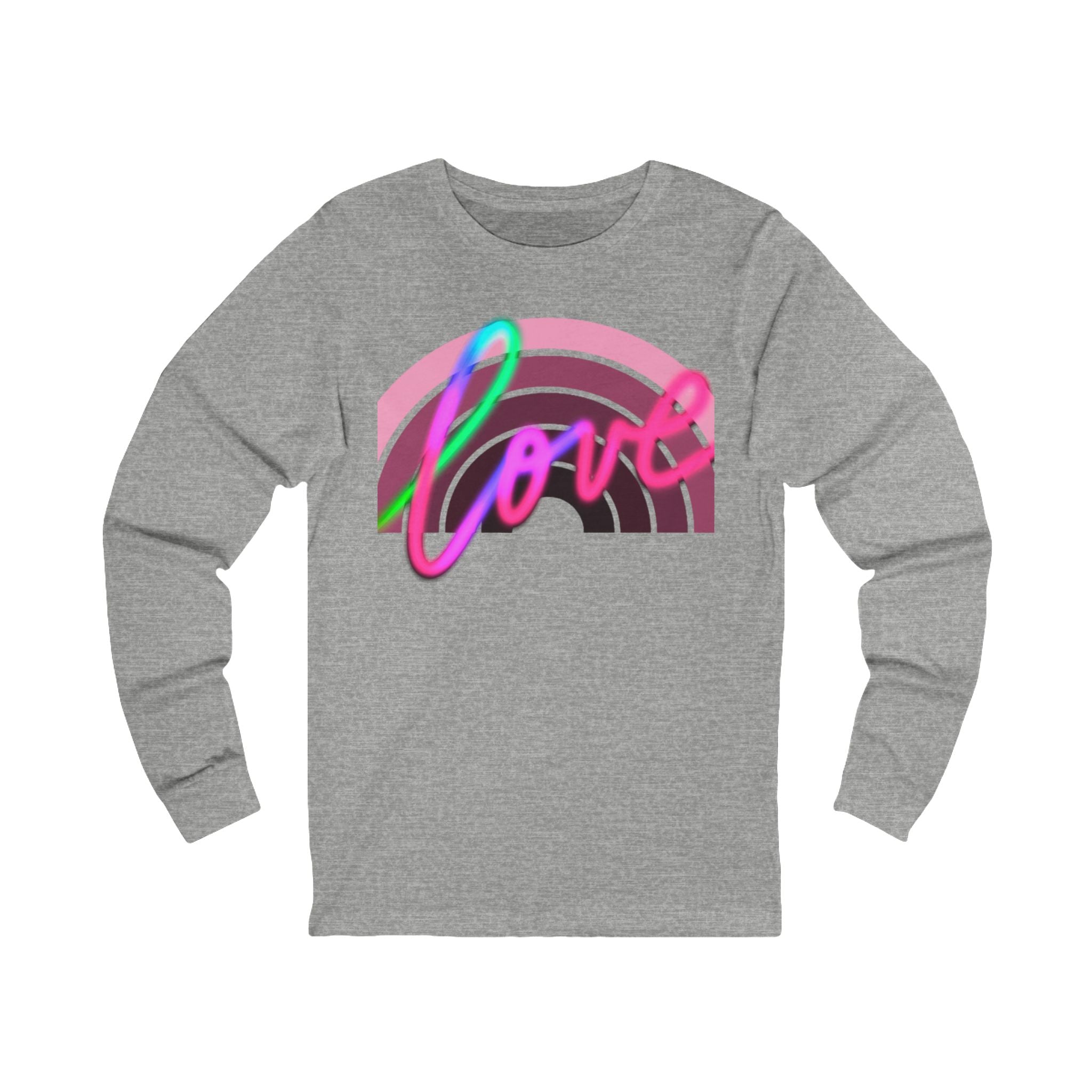 LOVE (FRONT AND BACK) Long Sleeve Tee