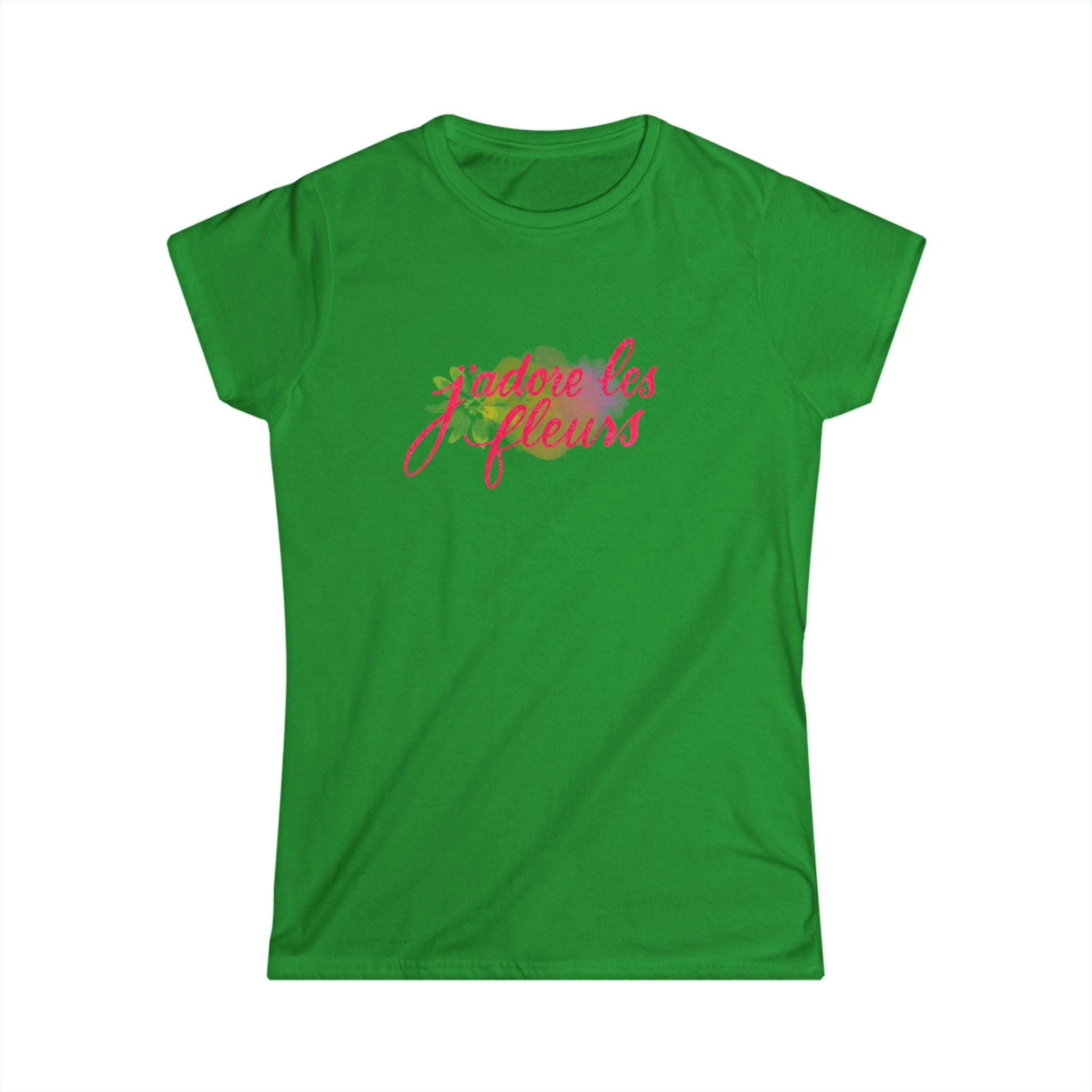 Floral Love Women's Tee, Cute Graphic Shirt, Casual Chic Top, Spring Fashion, Gift for Flower Lovers