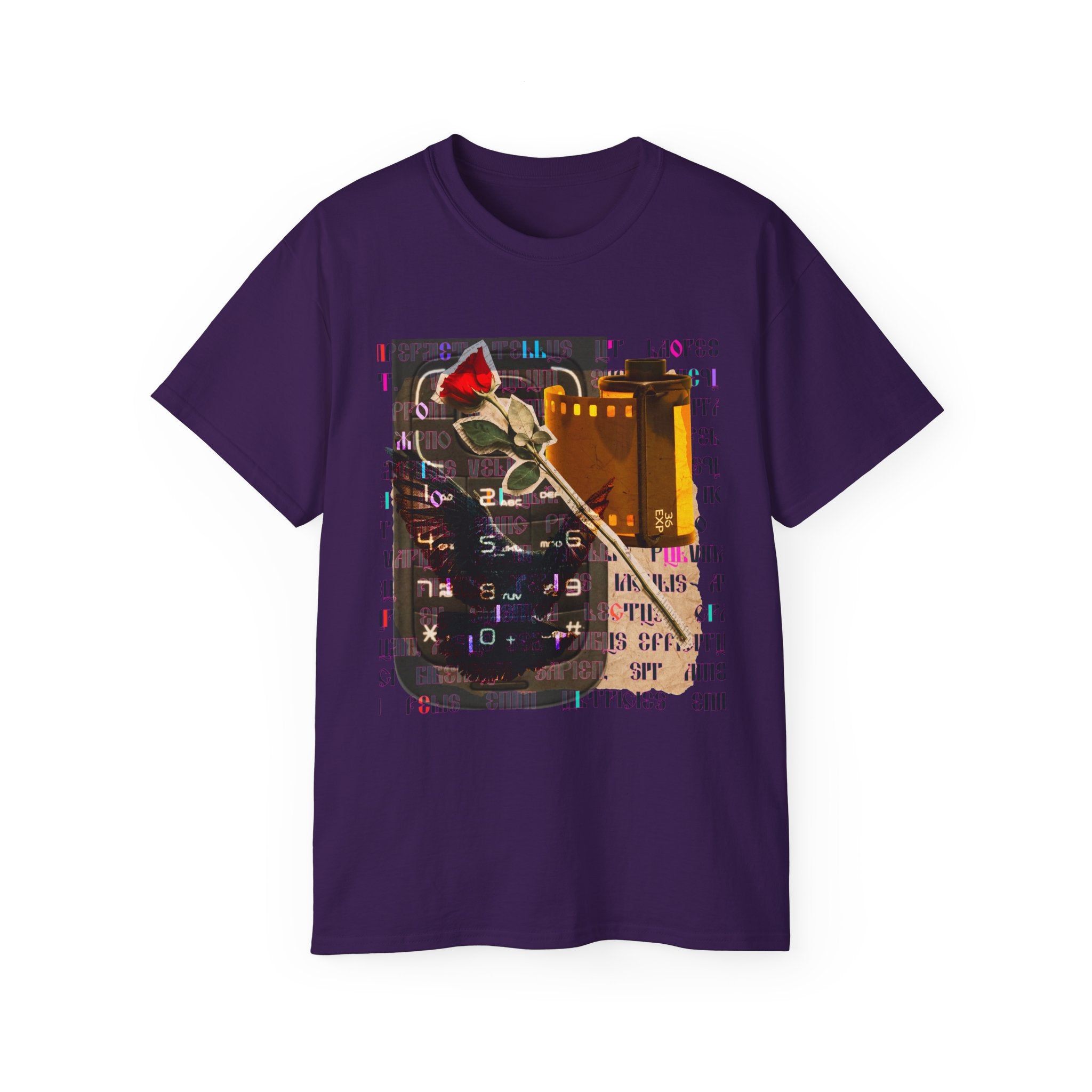Artistic Graphic Tee, Casual Unisex Tee, Trendy Cotton T-Shirt, Unique Printed Shirt, Gift for Art Lovers, Vintage Aesthetic Fashion