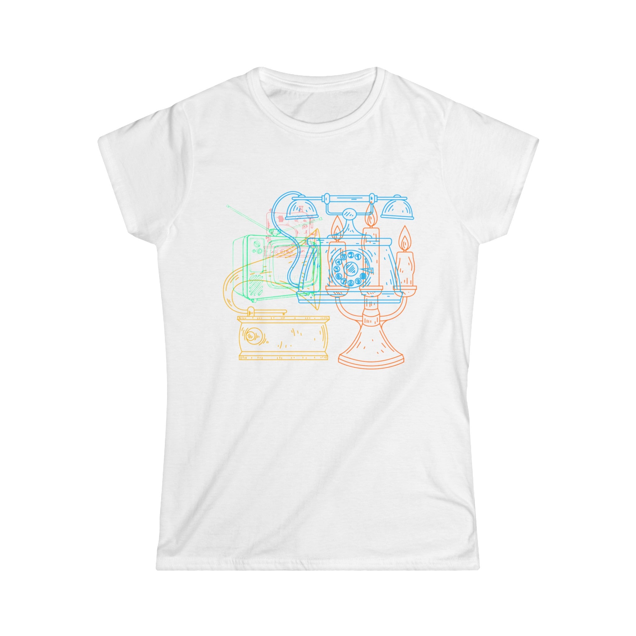 20th CENTURY TECH Women's Softstyle Tee