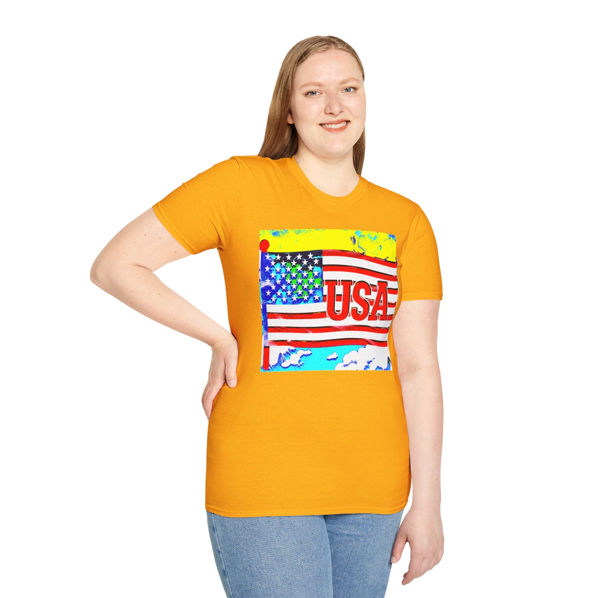 COLORFUL USA Softstyle T-Shirt