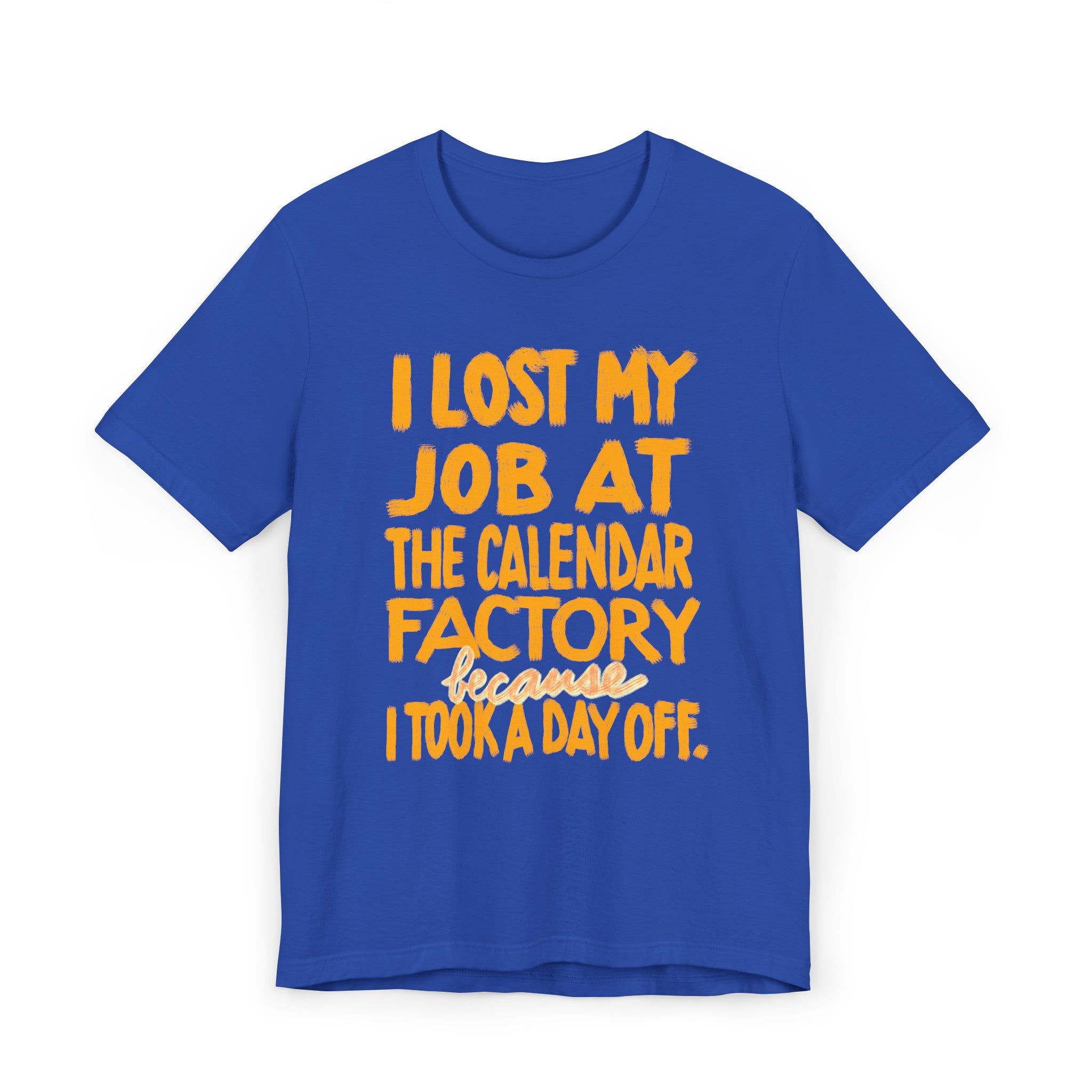 CALENDAR FACTORY Unisex Jersey T-Shirt