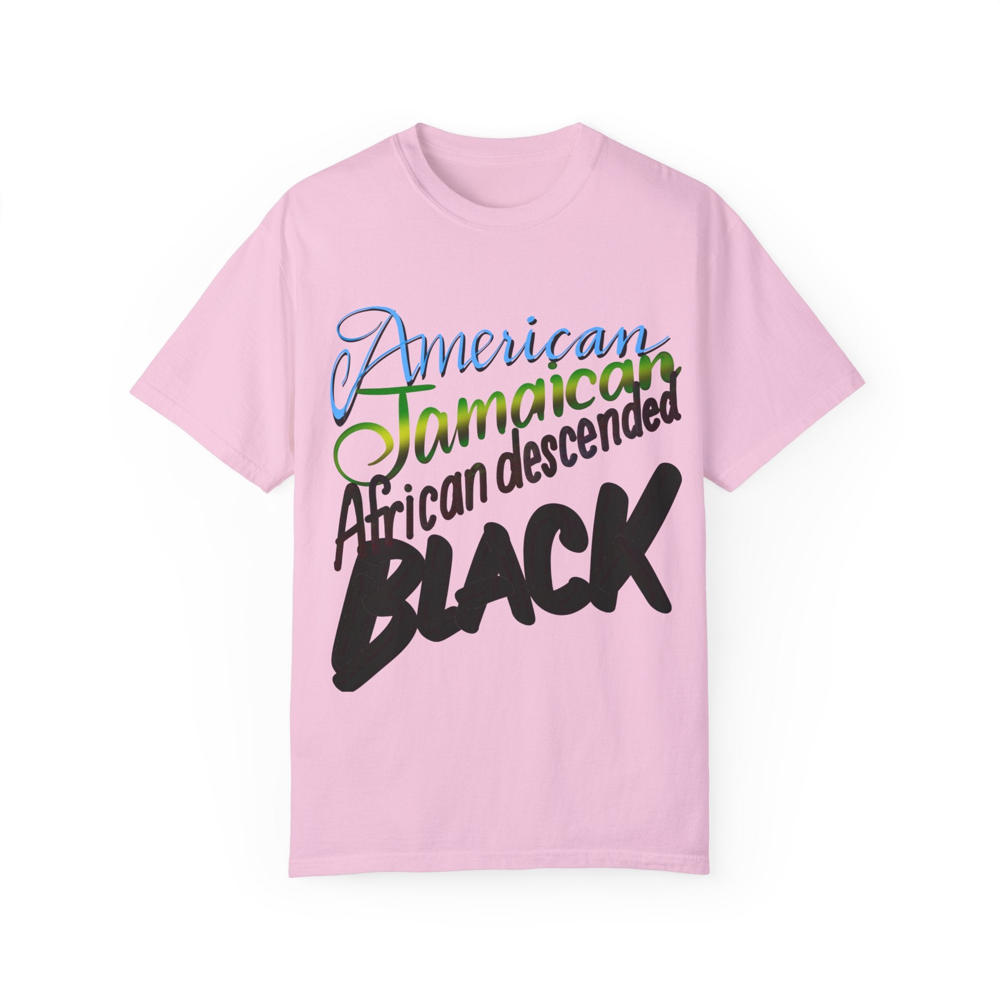 AMERICAN/JAMAICAN etc Unisex Garment-Dyed T-shirt