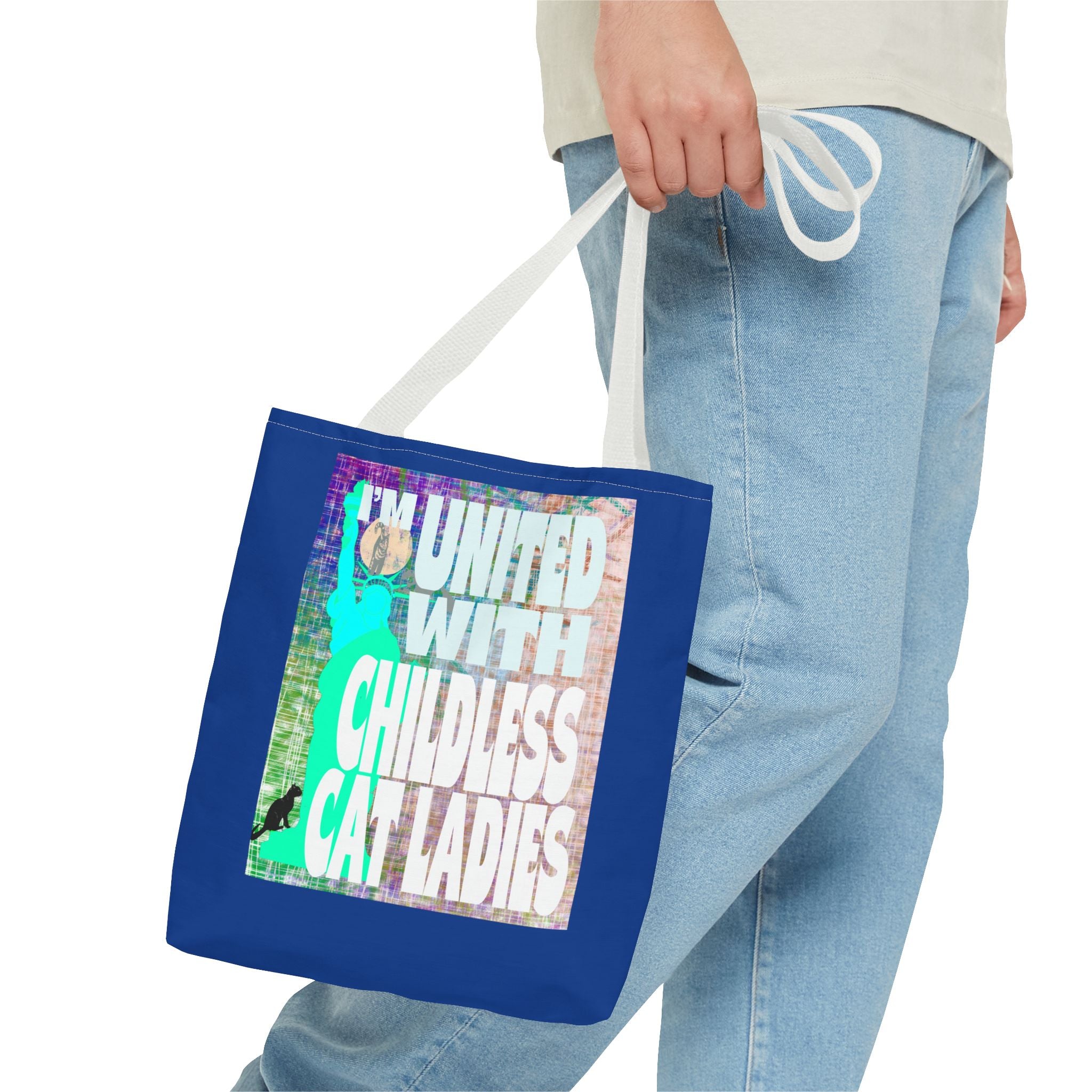 UNITED WITH CHILDLESS CAT LADIES Tote