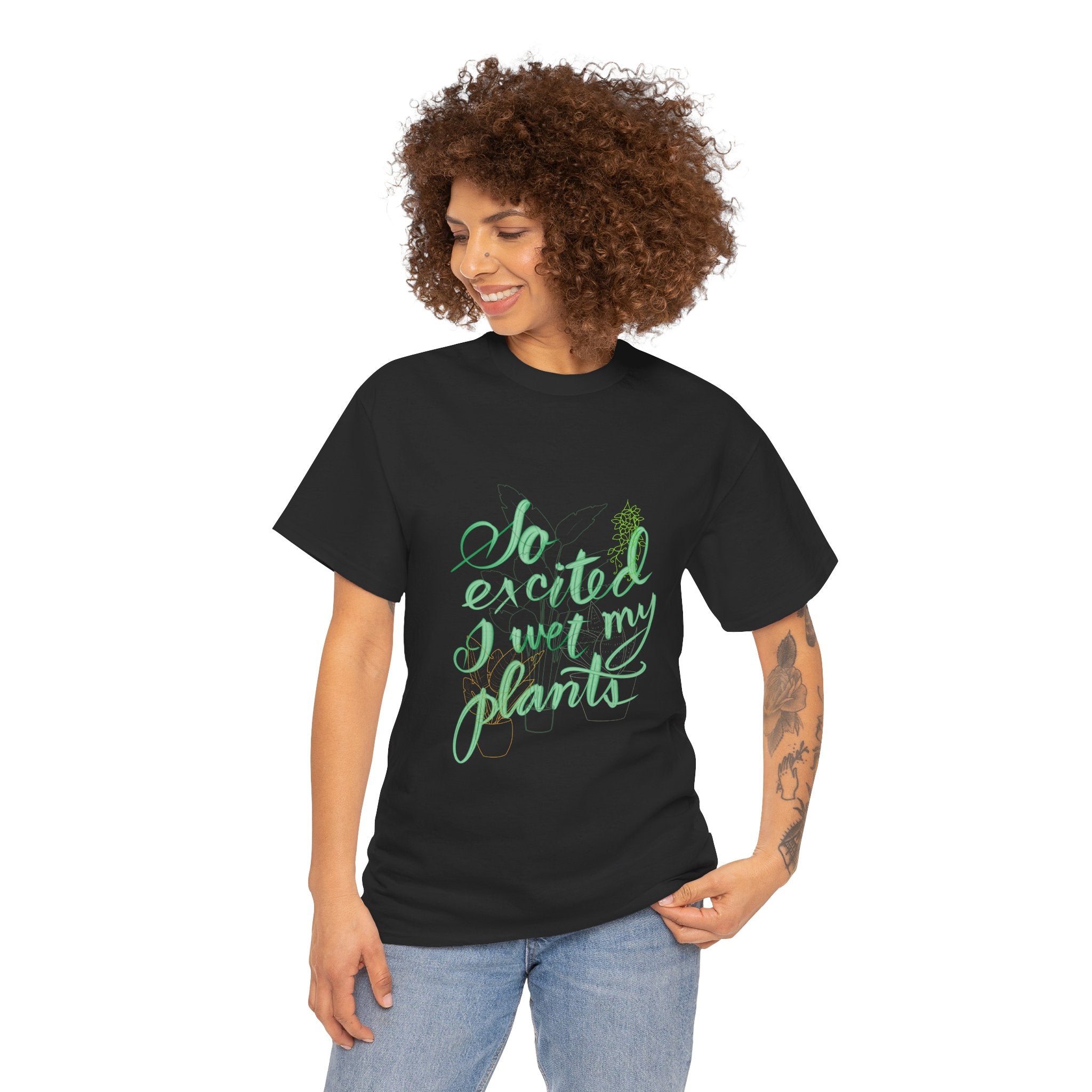 WET MY PLANTS Unisex Heavy Cotton Tee