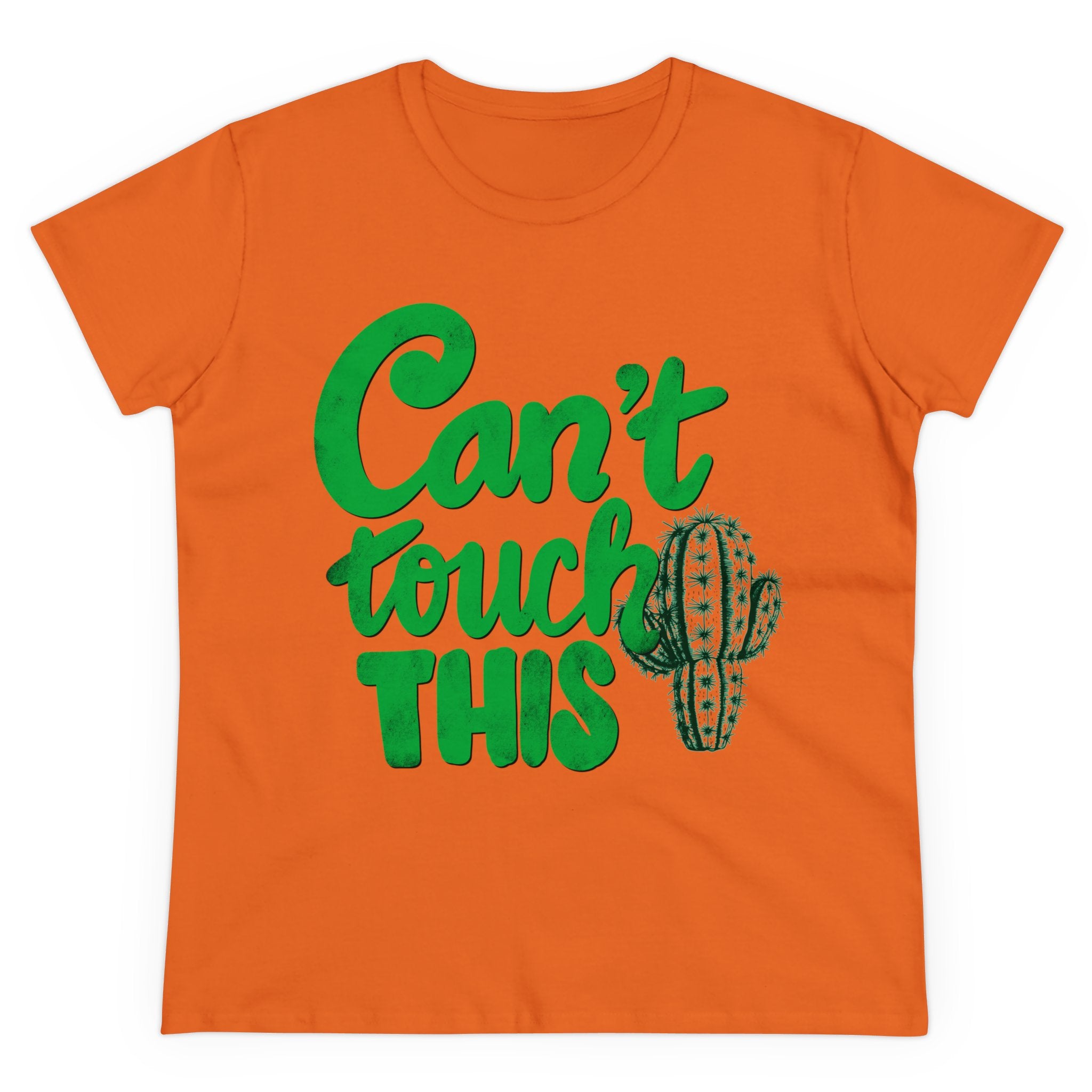 CAN’T TOUCH THIS PUNNY Women's Midweight Cotton Tee