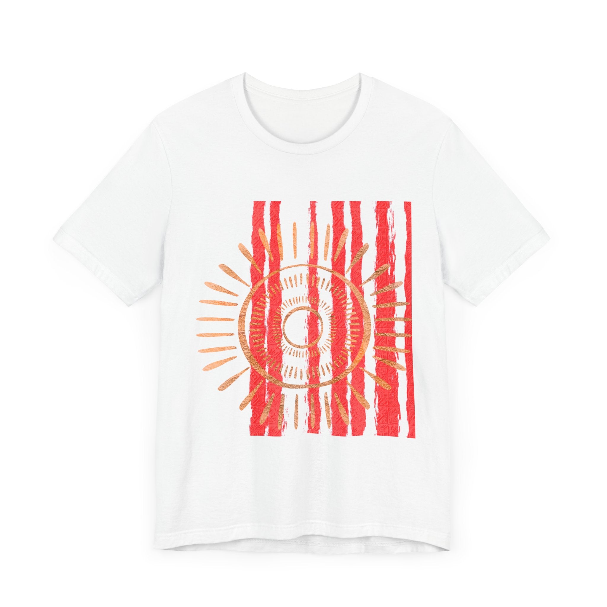 Sunrise Vibes Unisex Jersey Short Sleeve Tee - Bright Summer Graphic Design