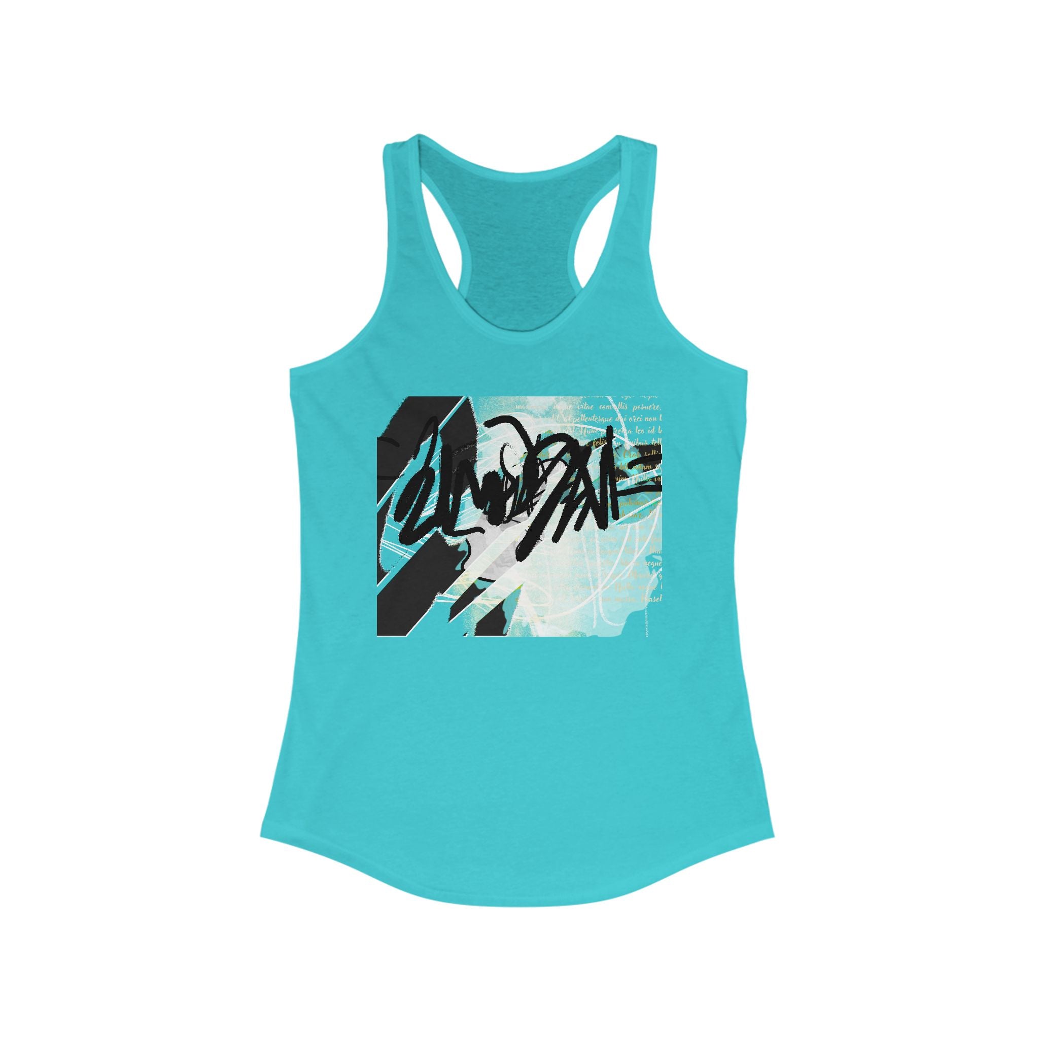 Stylish Women's Racerback Tank Top, Comfortable Workout Shirt, Trendy Summer Wear, Casual Fitness Apparel, Perfect Gift for Her