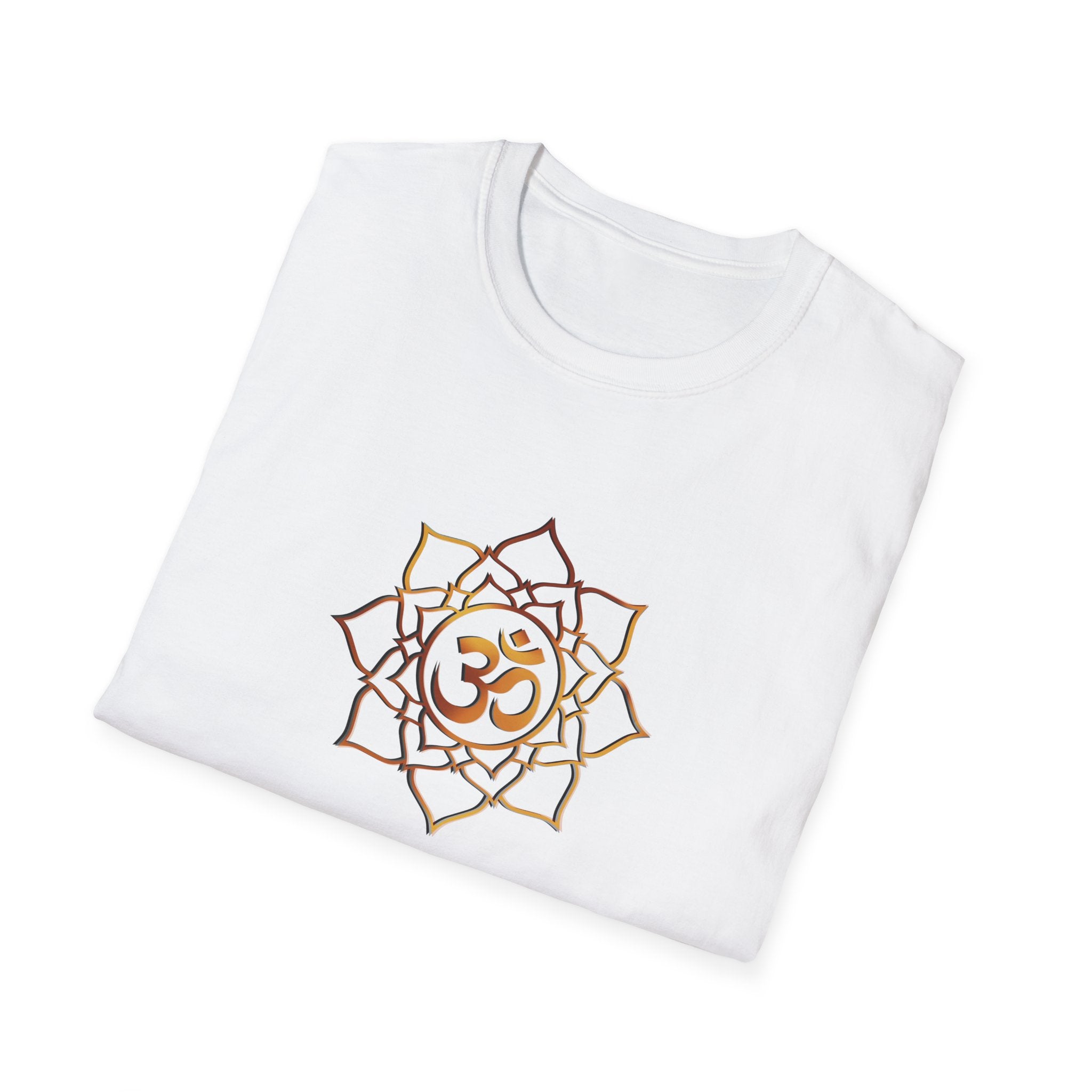 Zen Mandala Om Unisex Softstyle T-Shirt