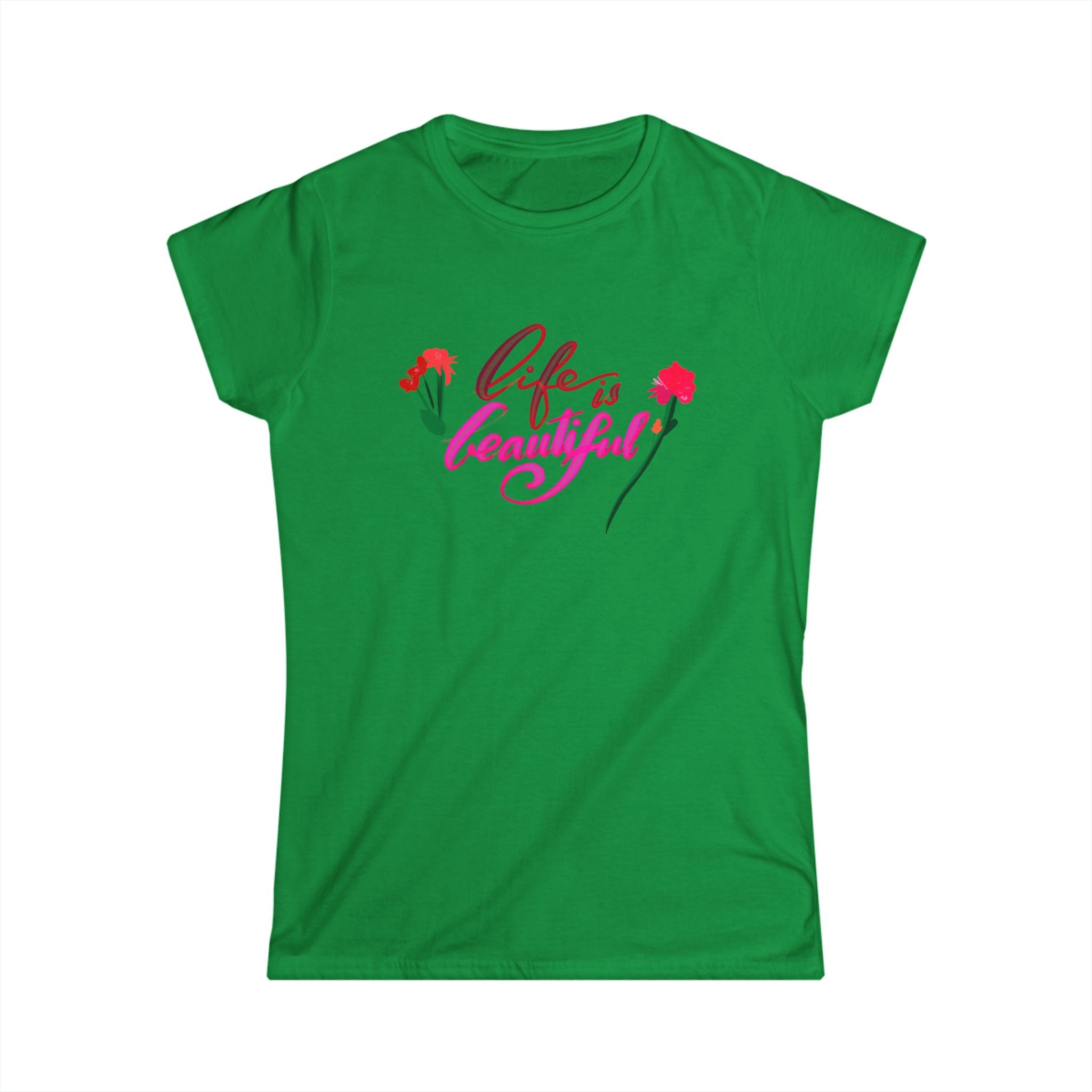 LIFE IS BEAUTIFUL Women's Softstyle Tee