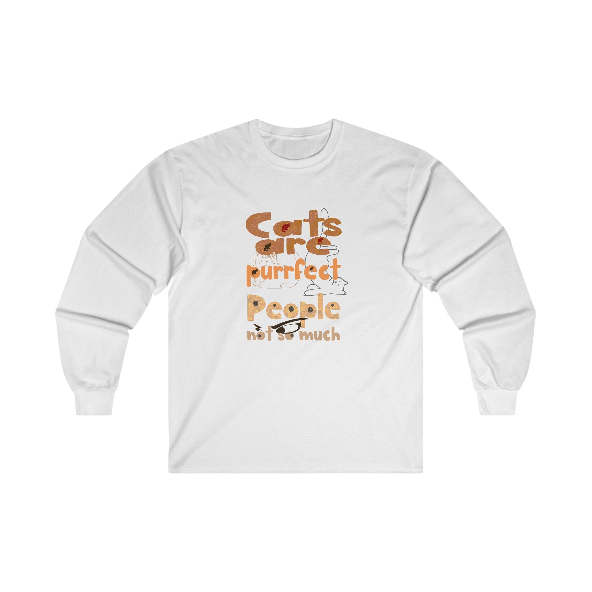 CATS ARE PURRFECT Long Sleeve Tee