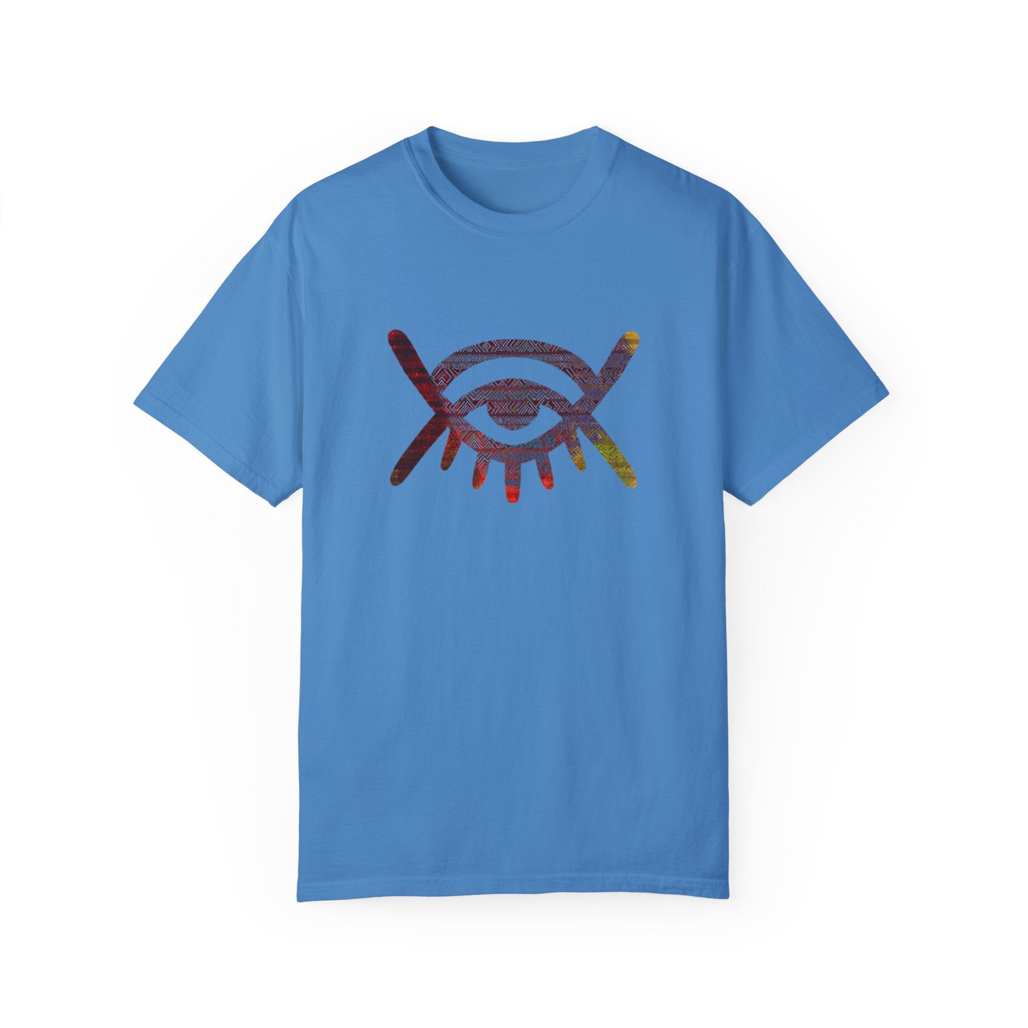 ALL-SEEING EYE ADINKRA Unisex Garment-Dyed T-shirt