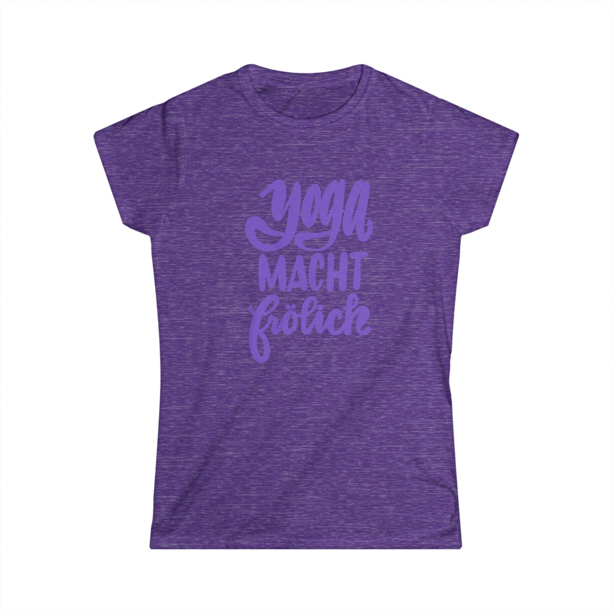 YOGA MACHT FRÖLICH women’s tee