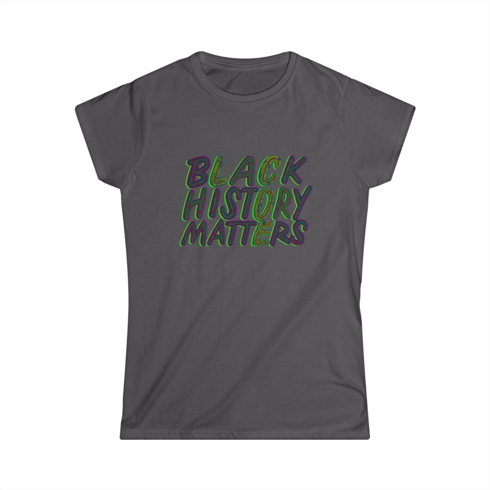 Black History Matters Women's Tee - Hand-Drawn and Hand-Lettered Design