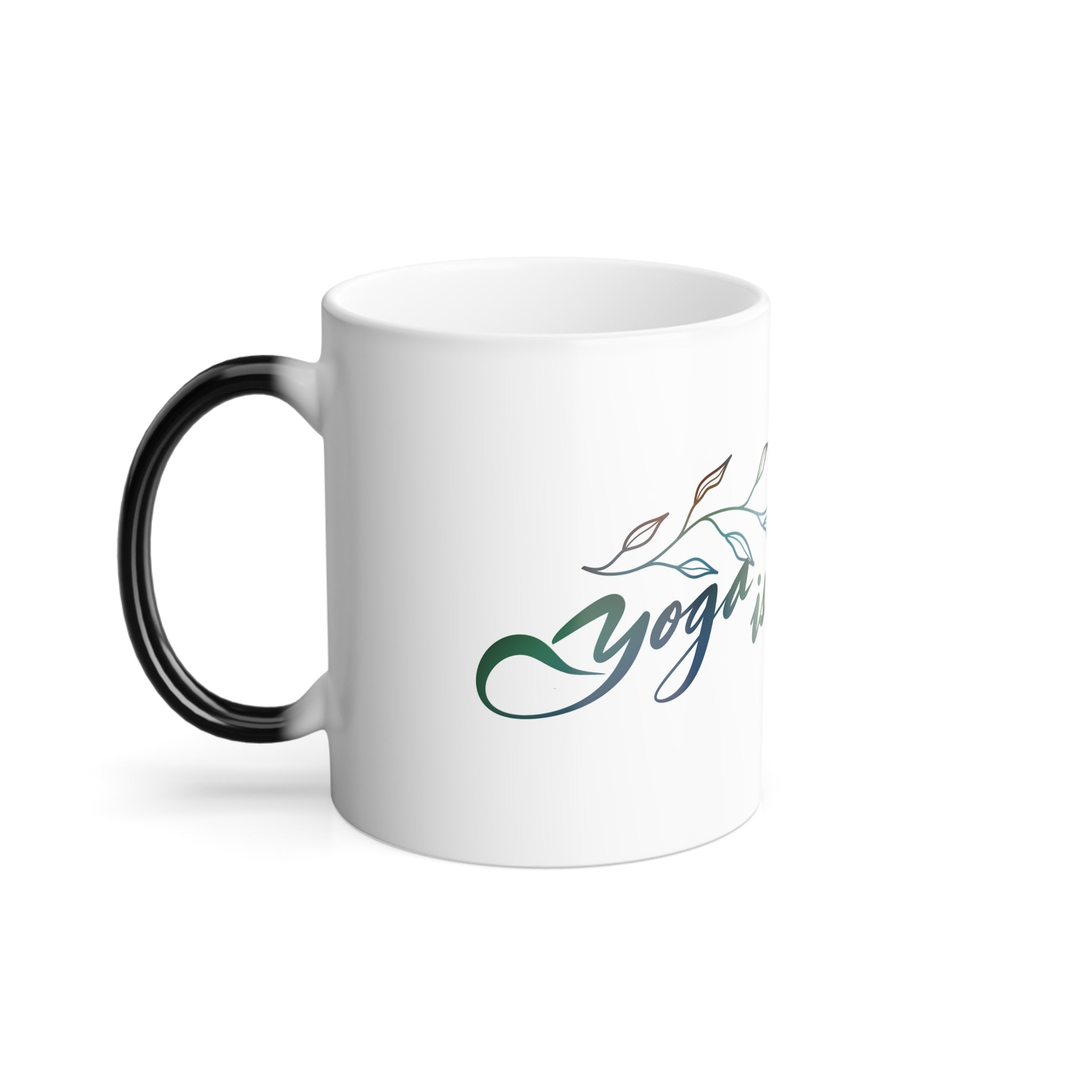 YOGA IS HUMILITY COLOR MORPHING Mug, 11oz