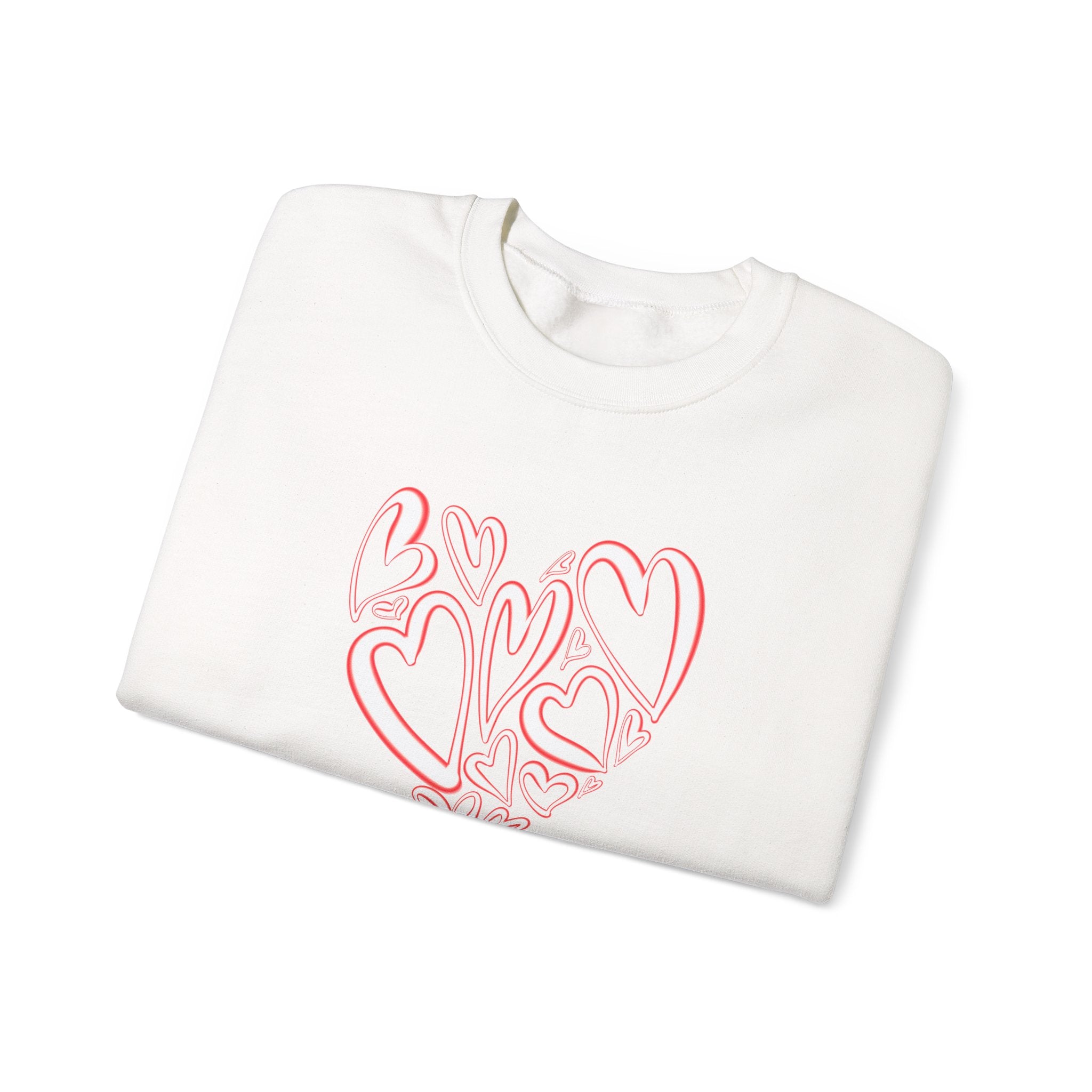 Heart Doodle Crewneck Sweatshirt