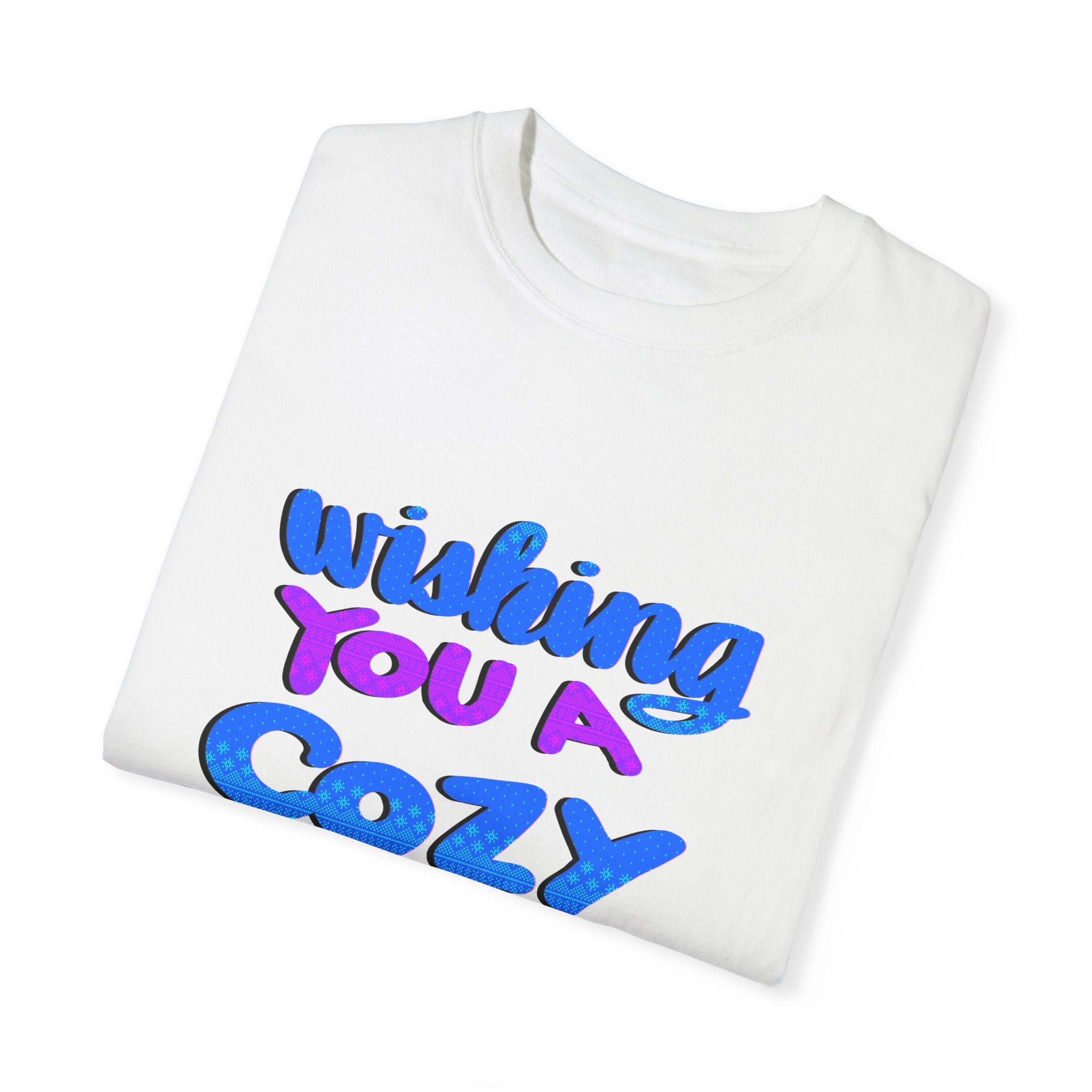 COZY CHRISTMAS Unisex Garment-Dyed T-shirt