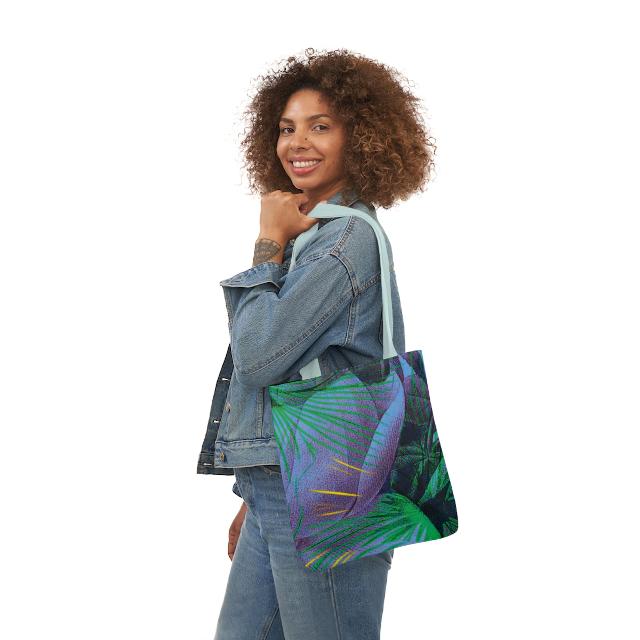 TROPICALI Tote Bag, 5-Color Straps