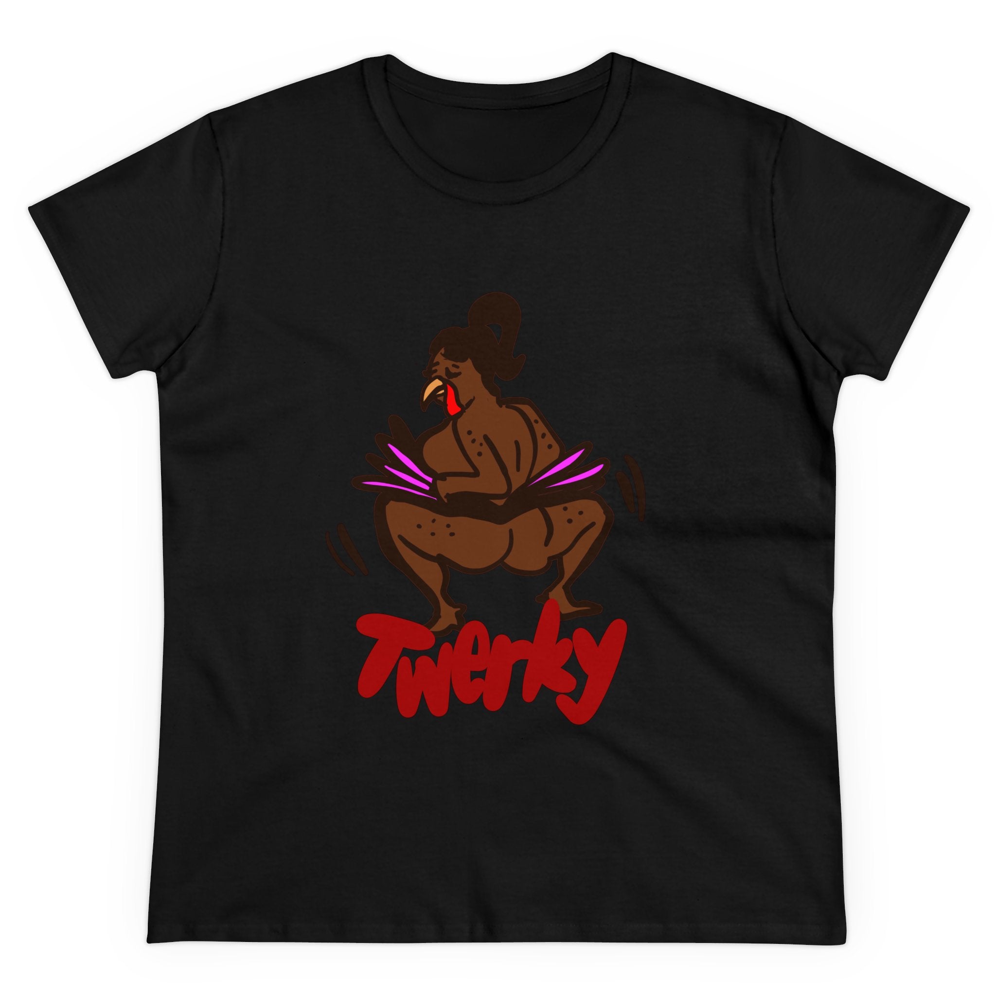 TWERKY FUNNY Cotton Tee