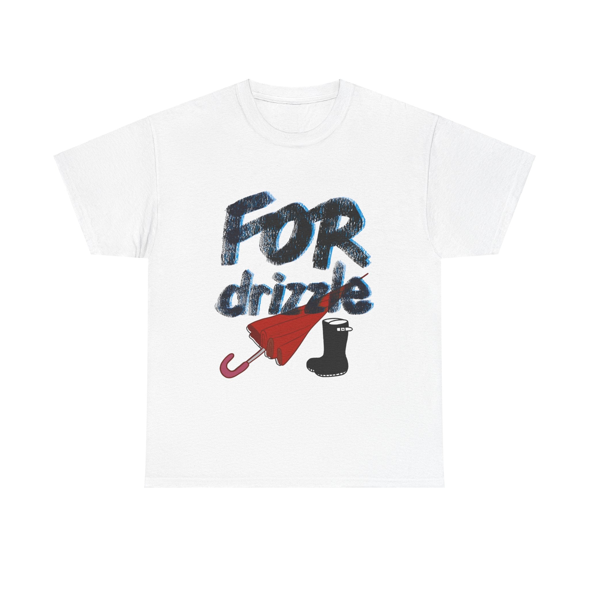 FOR DRIZZLE Unisex Heavy Cotton Tee