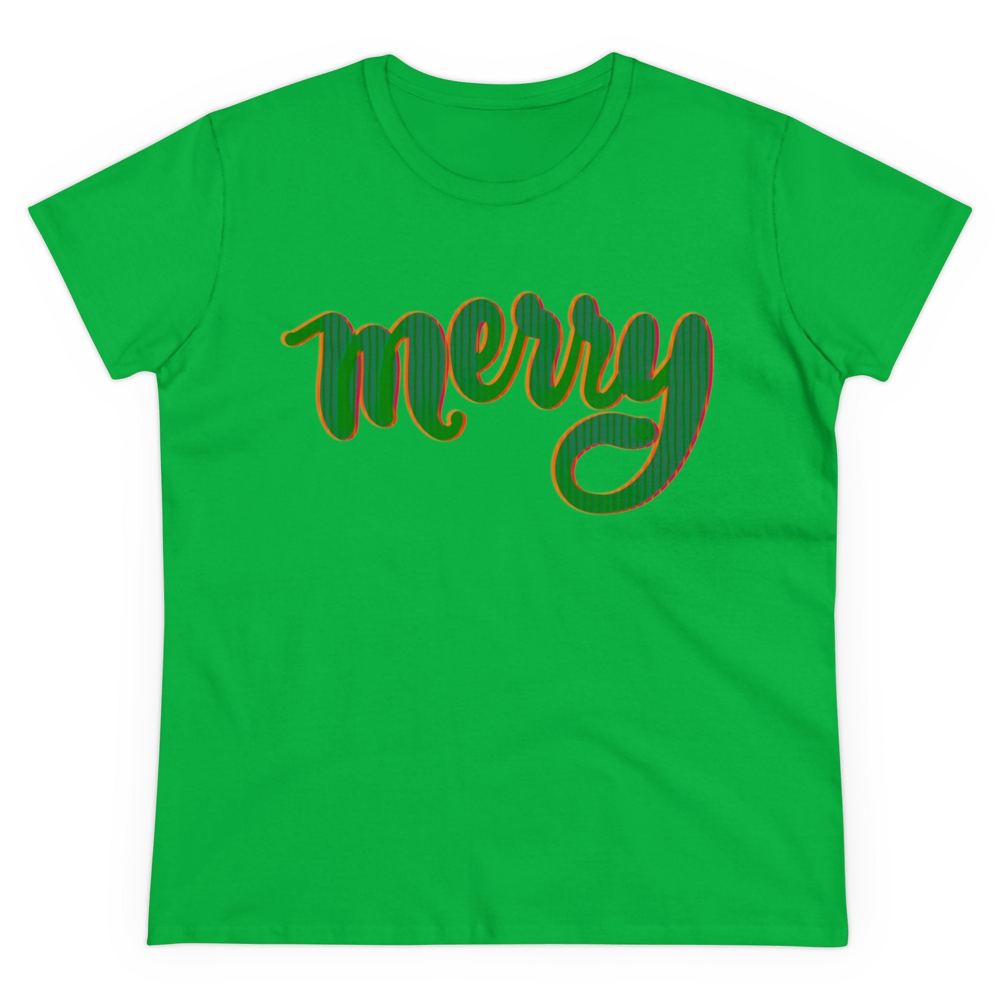 MERRY Women's Midweight Cotton Tee