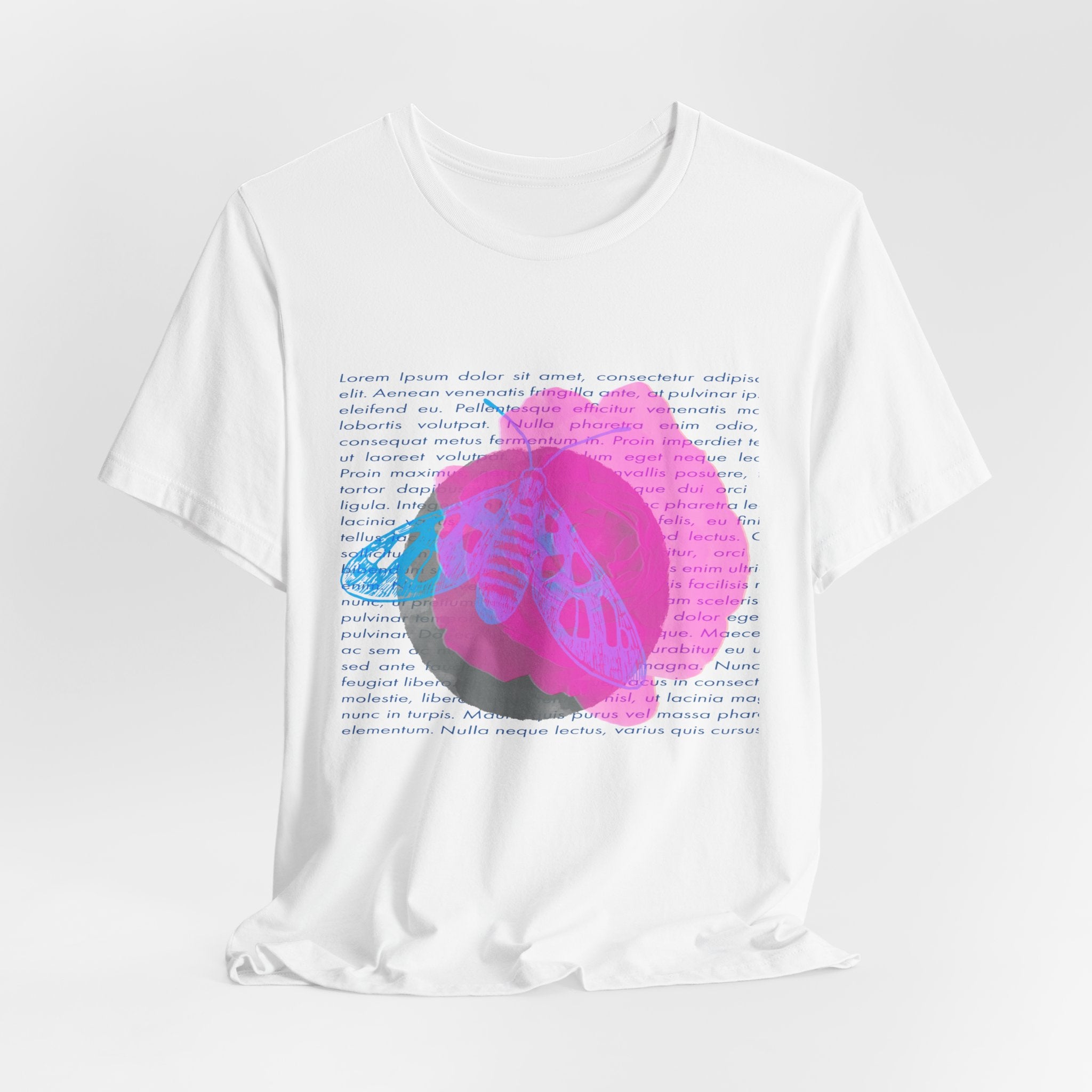 Cheerful Colorful Hand-Placed Graphic Tee