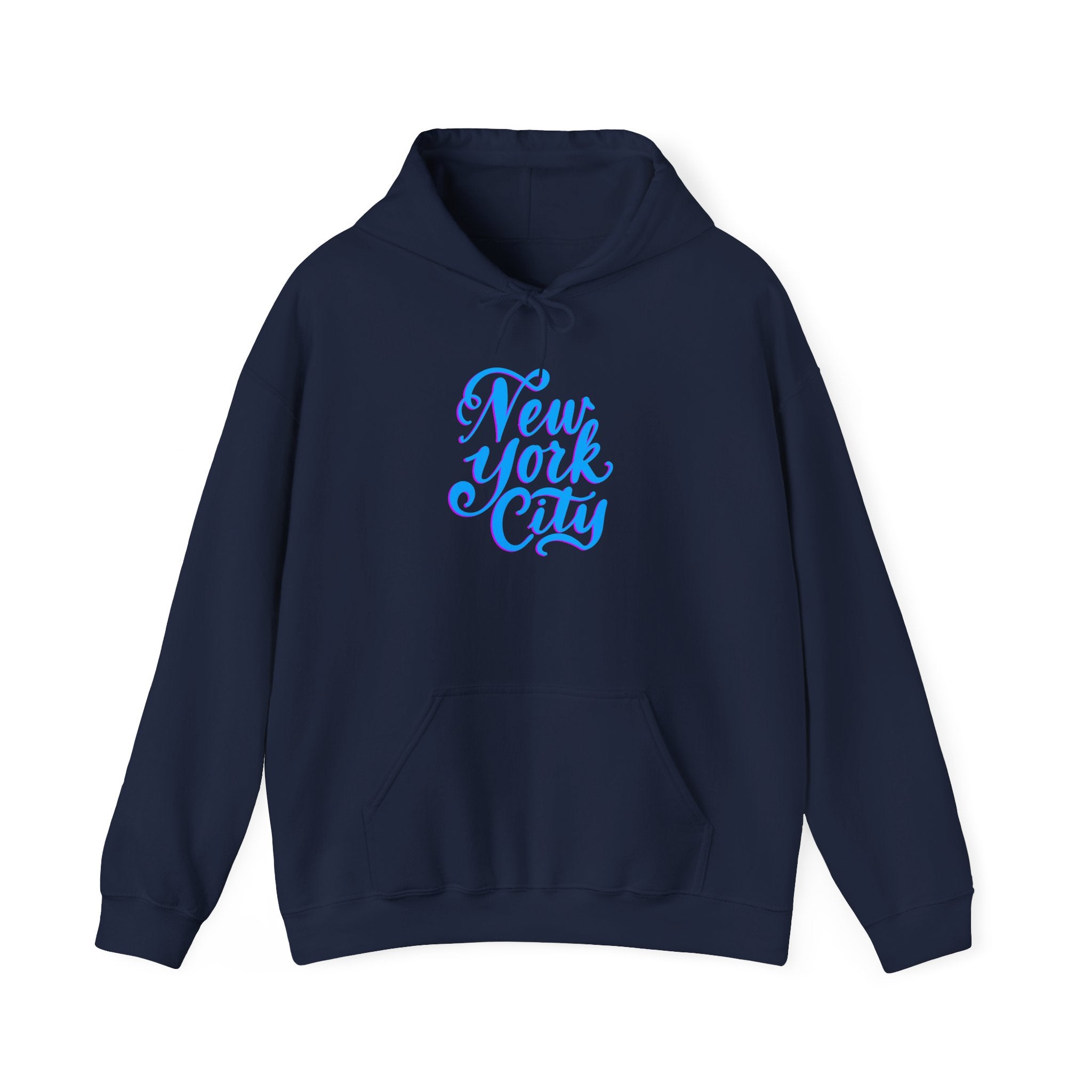 NEW YORK CITY Calligraphy Hooded Sweatshirt