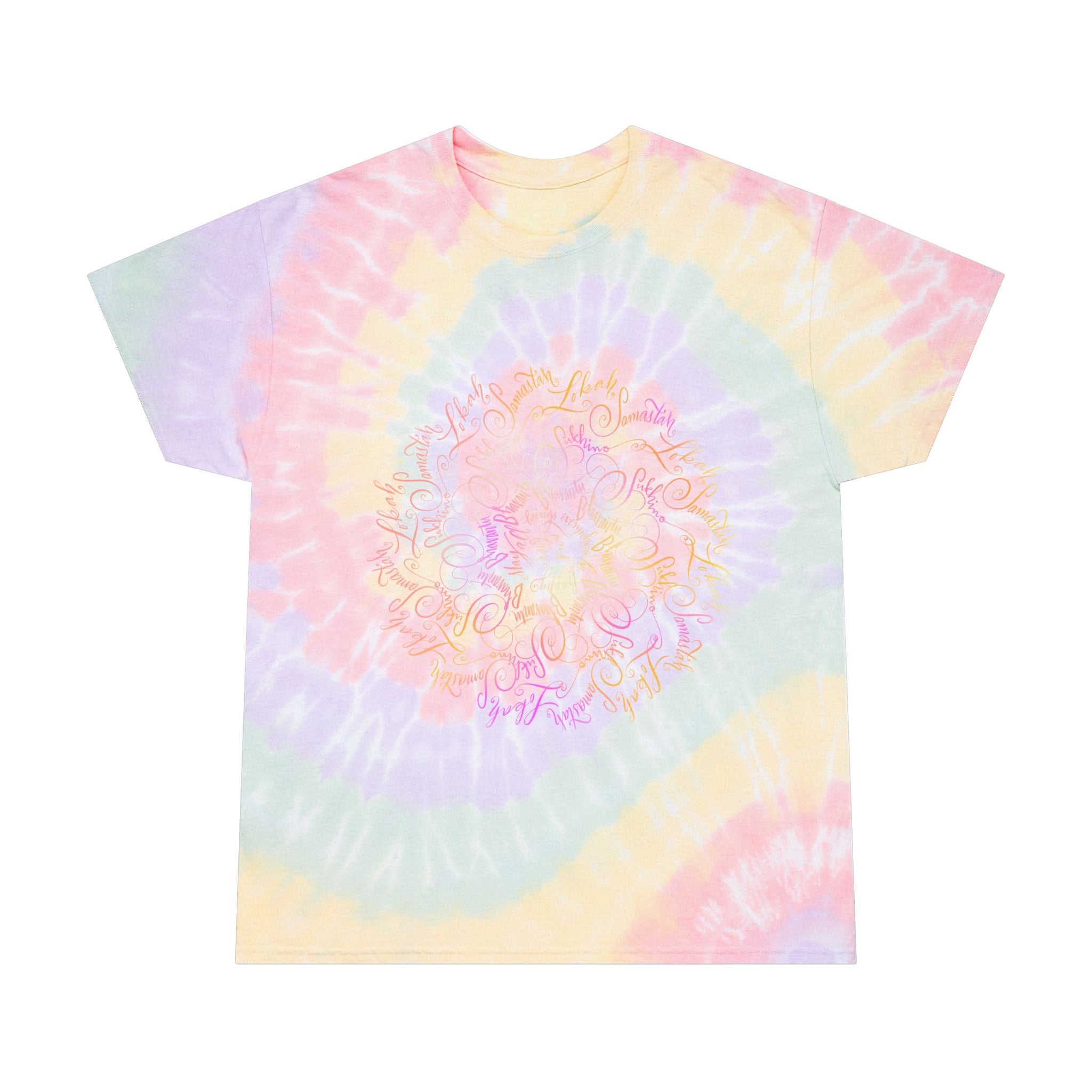 Subtle Mantra Mandala Tie-Dye Tee