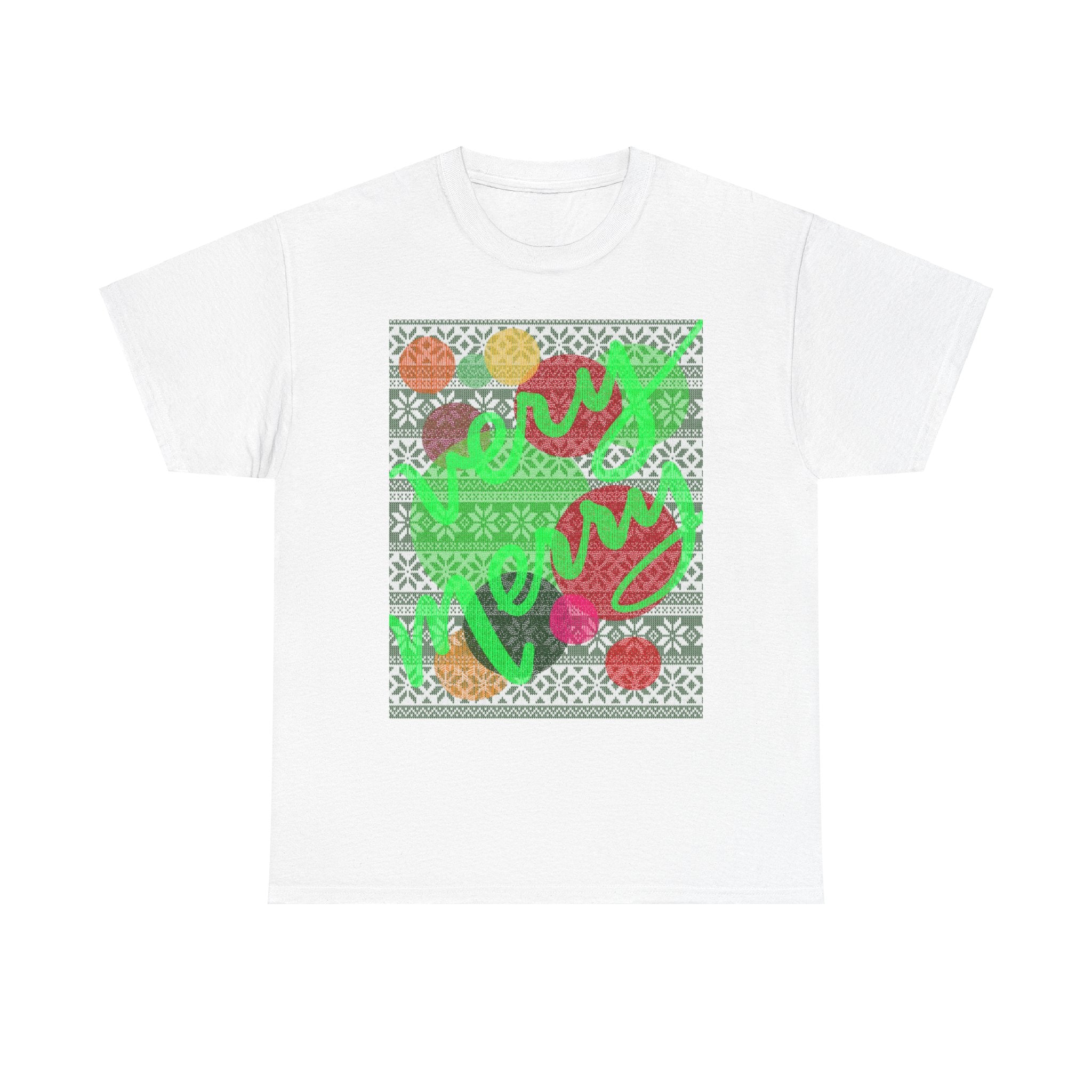 VERY MERRY Heavy Cotton Tee