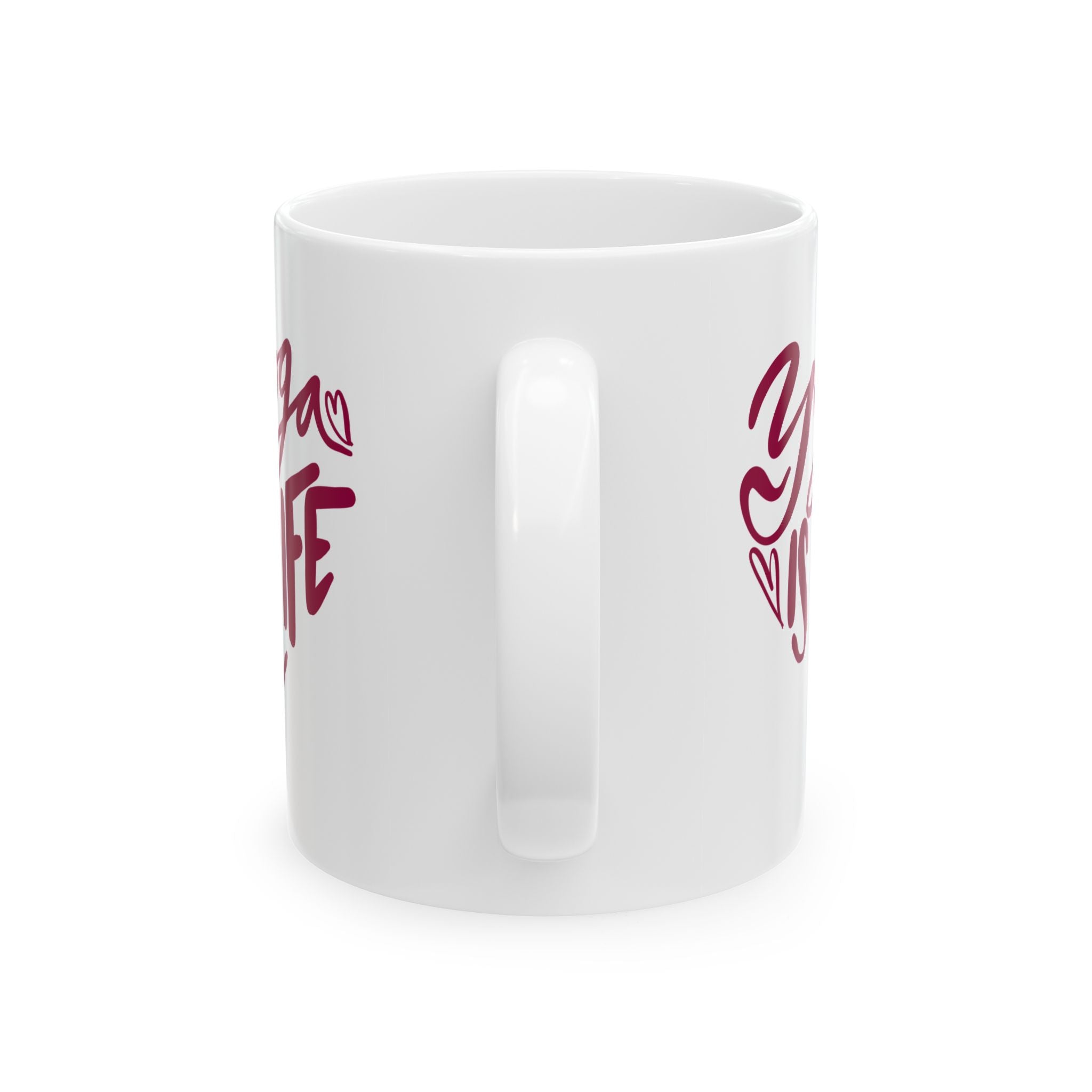 YOGA IS LIFE Mug, (11oz,)