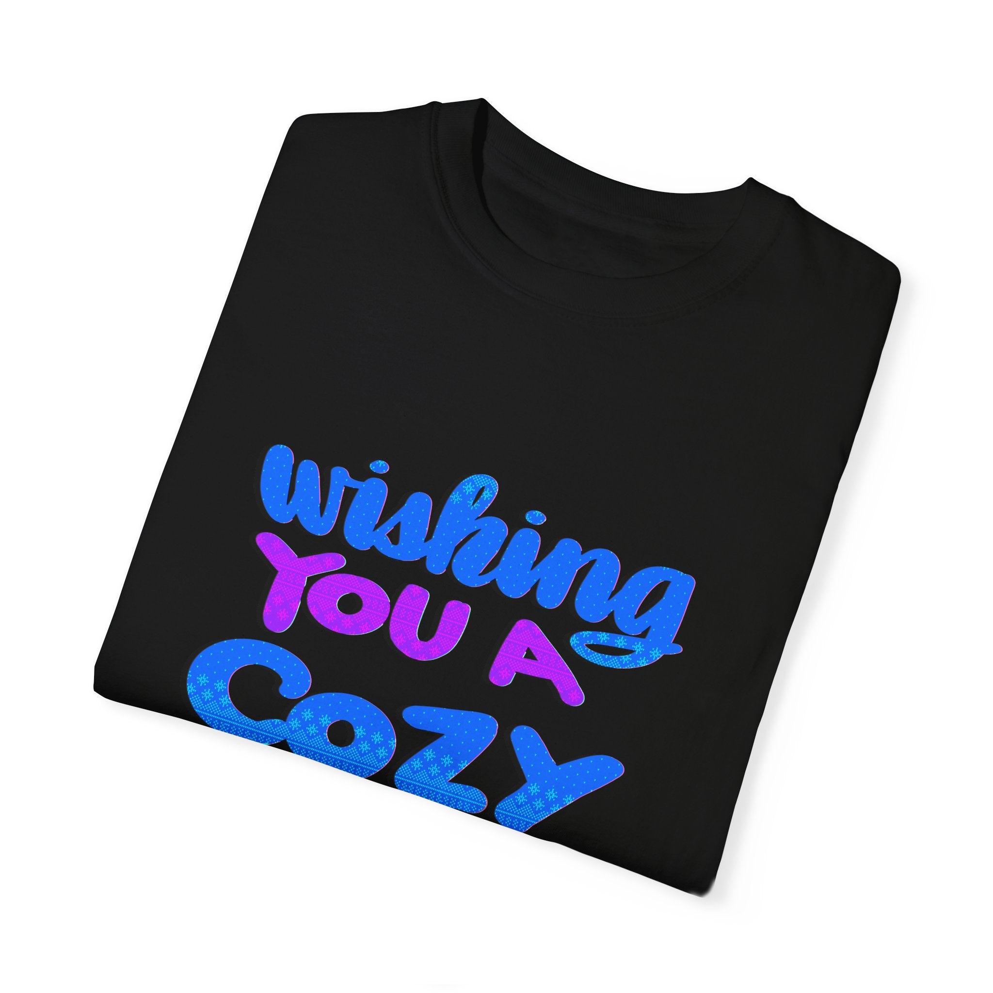 COZY CHRISTMAS Unisex Garment-Dyed T-shirt