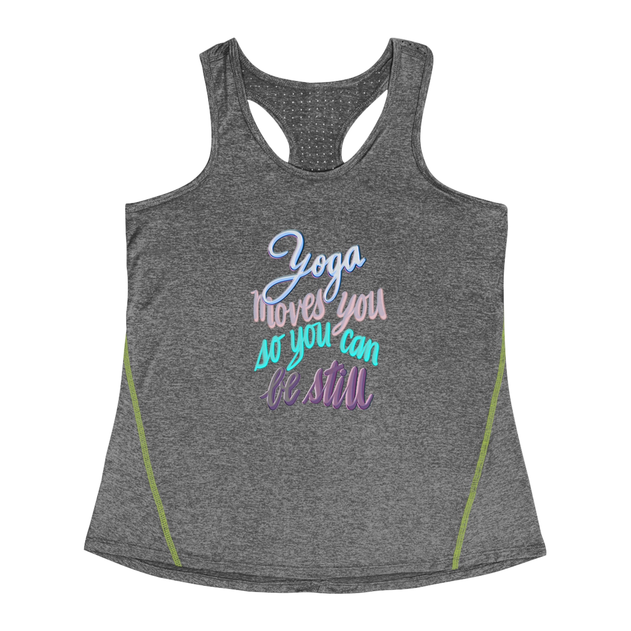 YOGA MOVES YOU Women's Racerback Sports Top