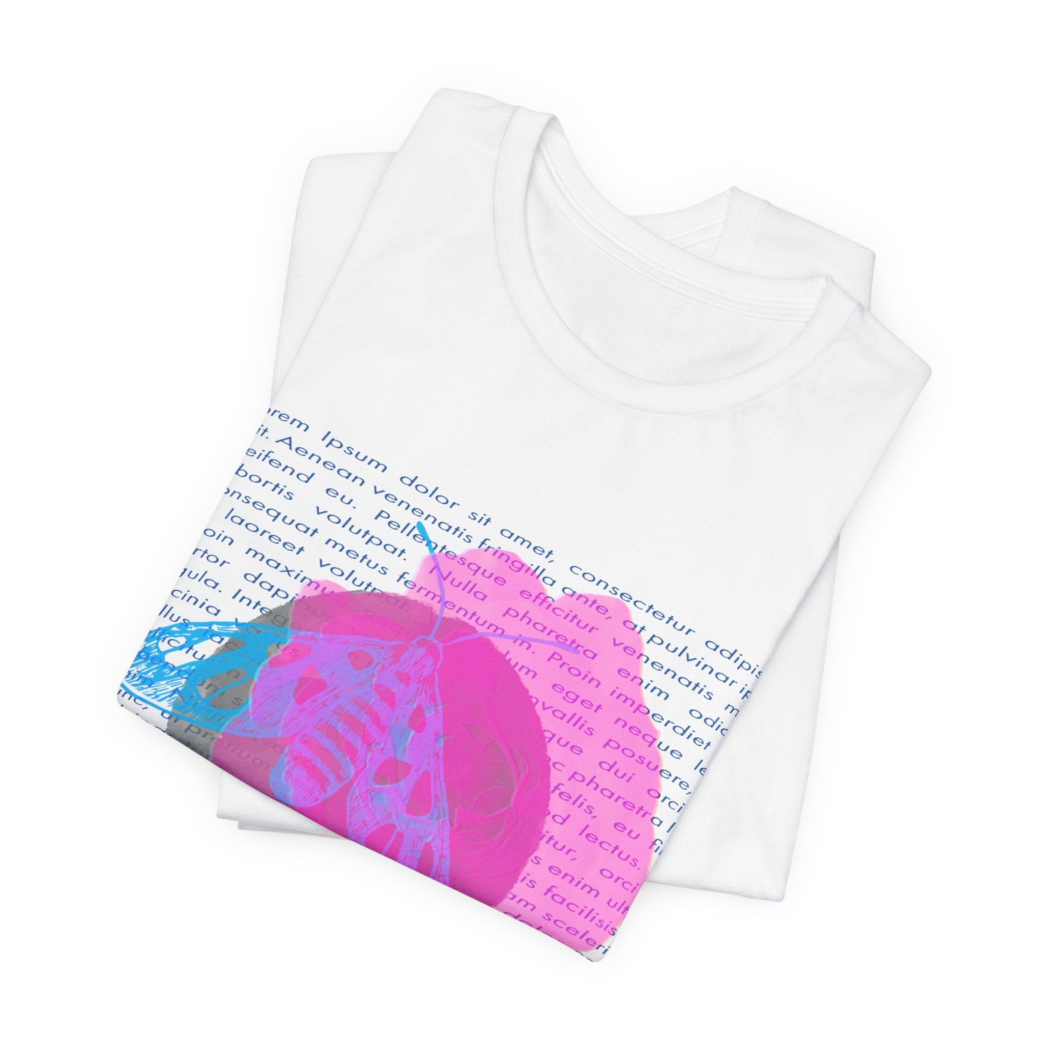 Cheerful Colorful Hand-Placed Graphic Tee