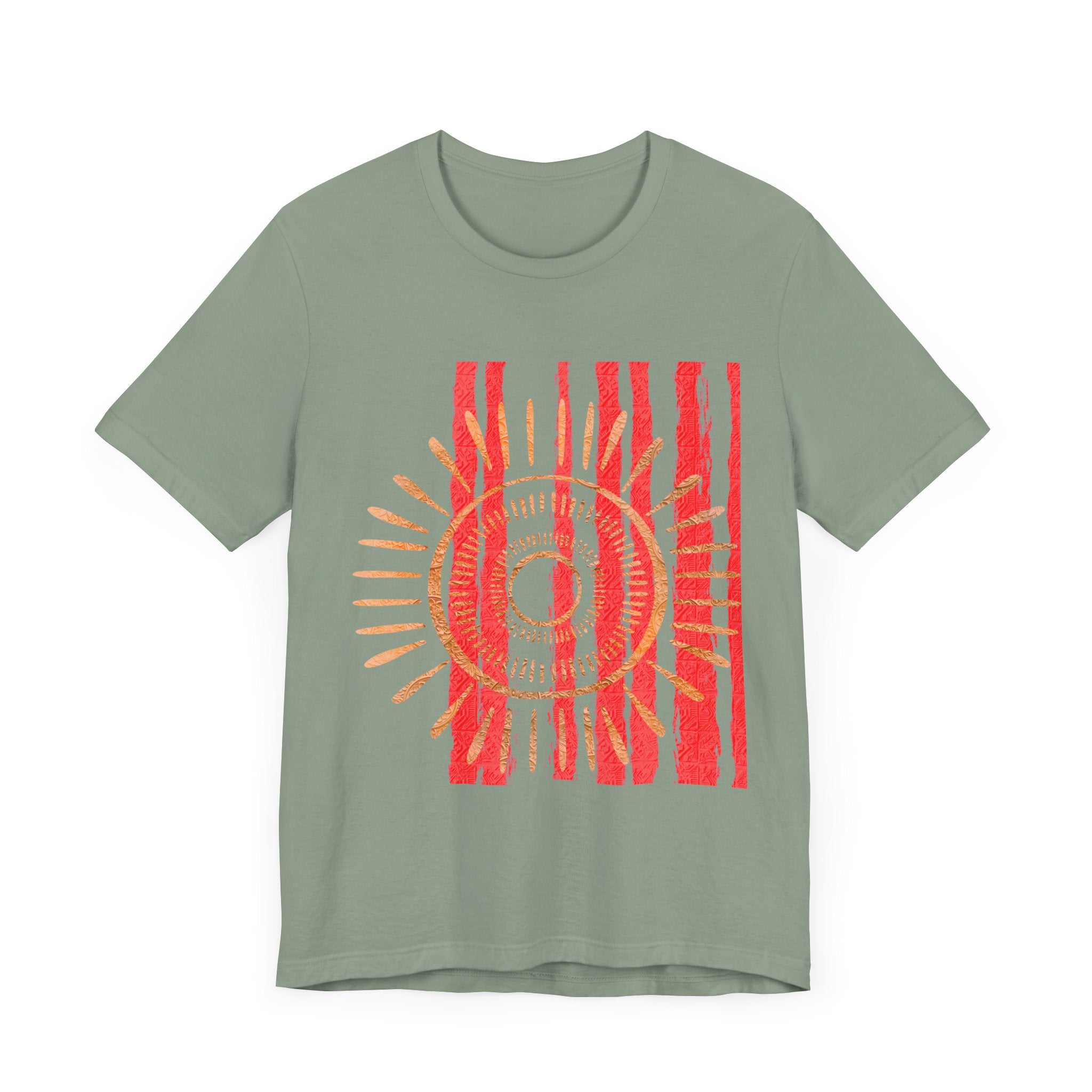 Sunrise Vibes Unisex Jersey Short Sleeve Tee - Bright Summer Graphic Design