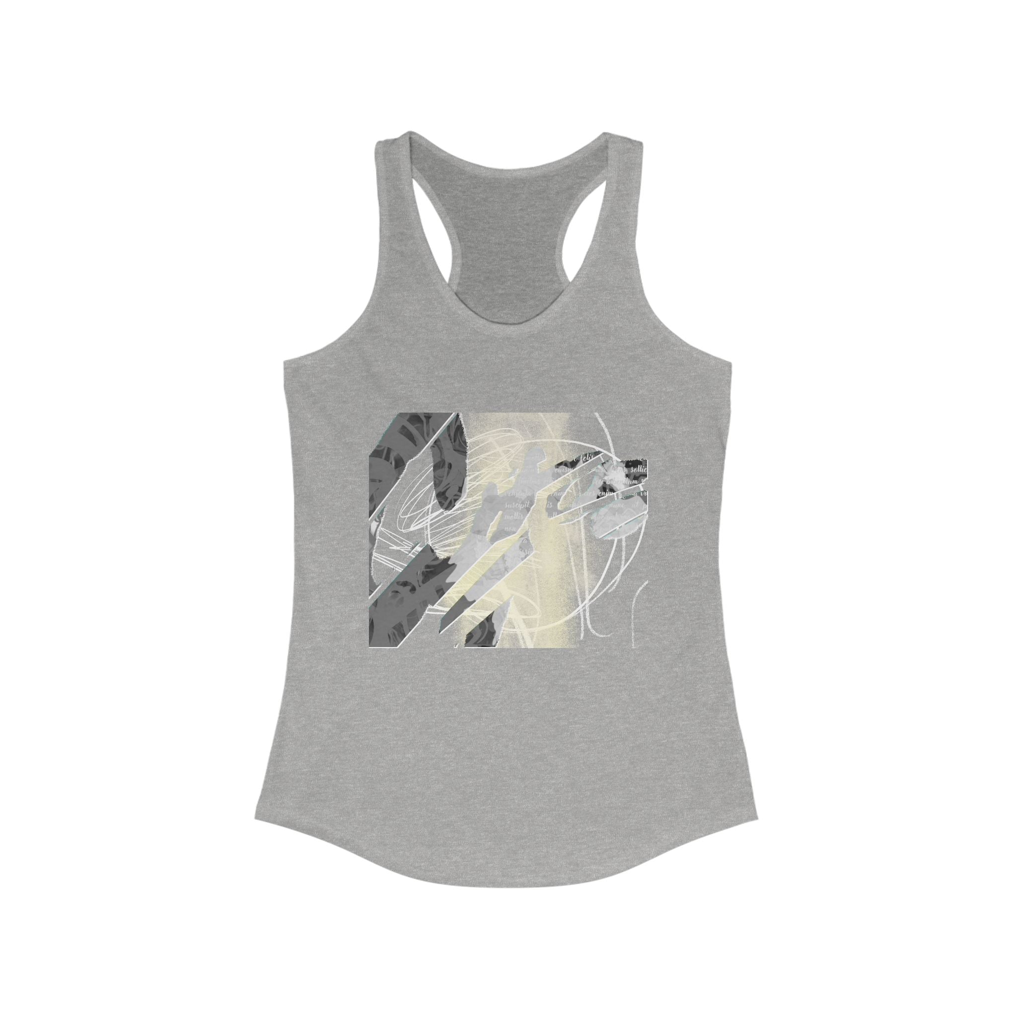 Stylish Women's Racerback Tank Top, Perfect for Workout, Casual Wear, Summer Days, Vacation, Gift Idea