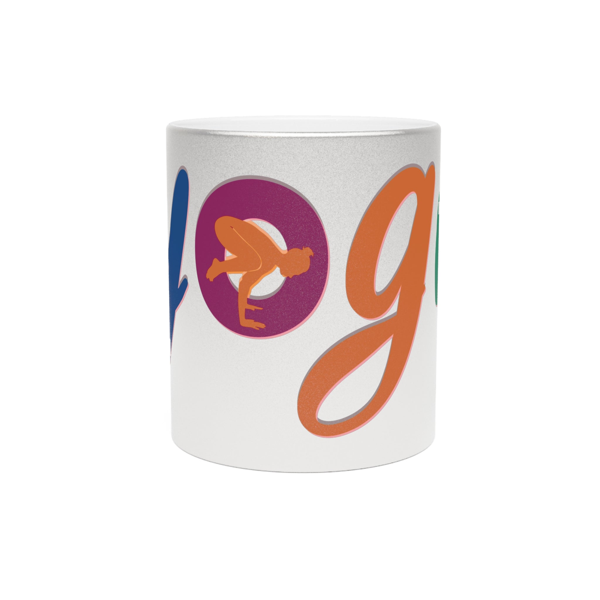 YOGA Metallic Mug (Choice of silver or gold)