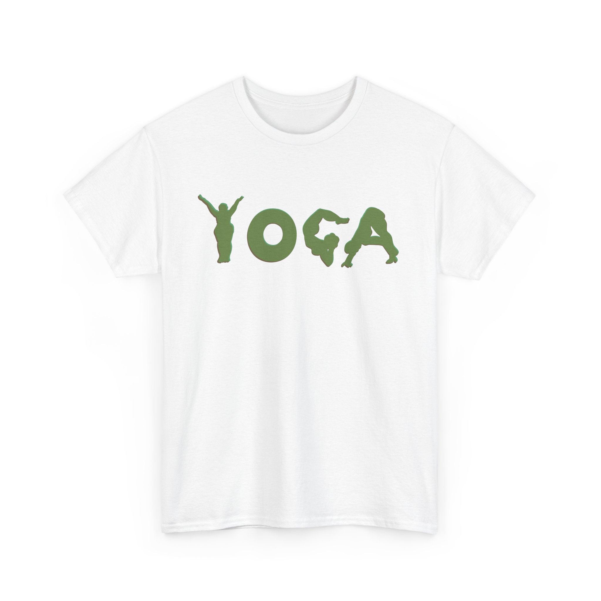 Yoga Unisex Heavy Cotton Tee - Comfortable & Inspirational Activewear