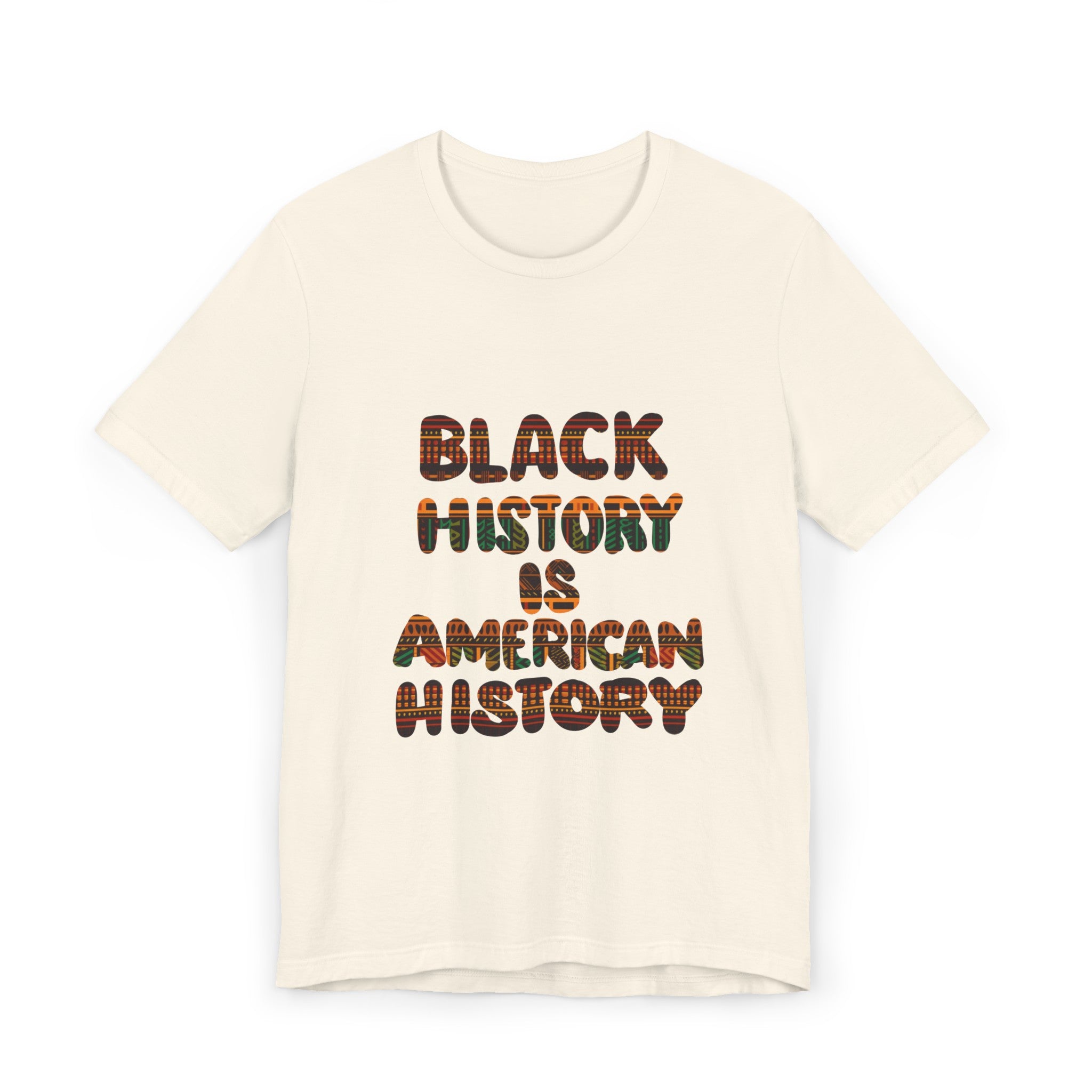 BLACK HISTORY IS AMERICAN HISTORY Unisex Jersey T-Shirt