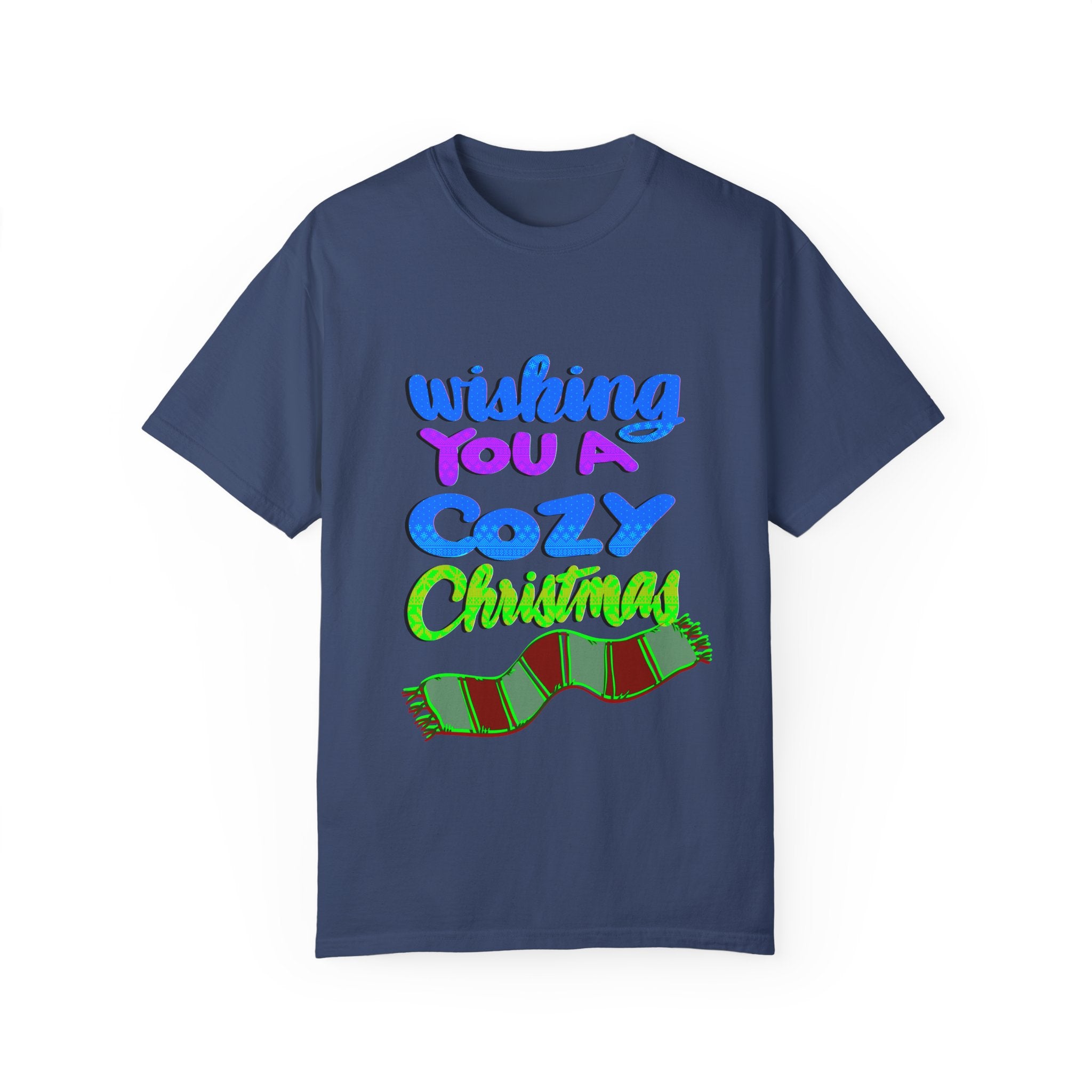 COZY CHRISTMAS Unisex Garment-Dyed T-shirt