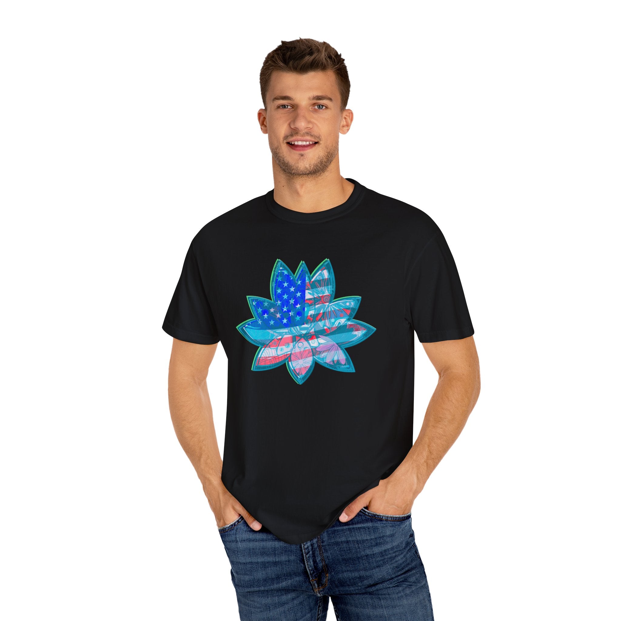 AMERICA LOTUS T-shirt