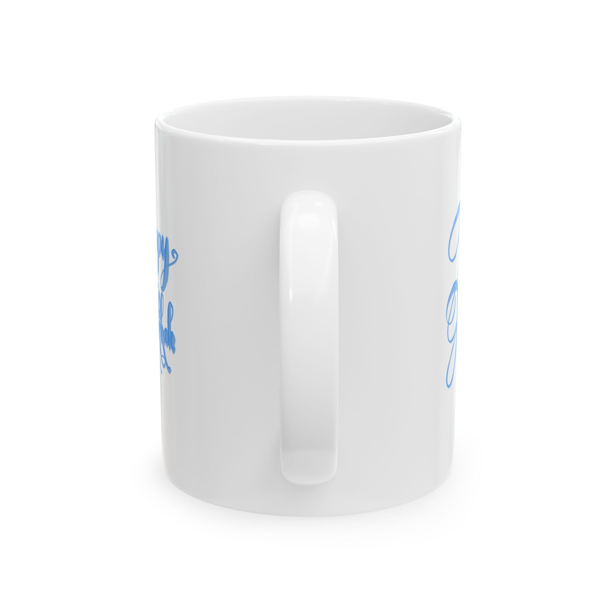 HAPPY HANUKKAH  Ceramic Mug, (11oz,)