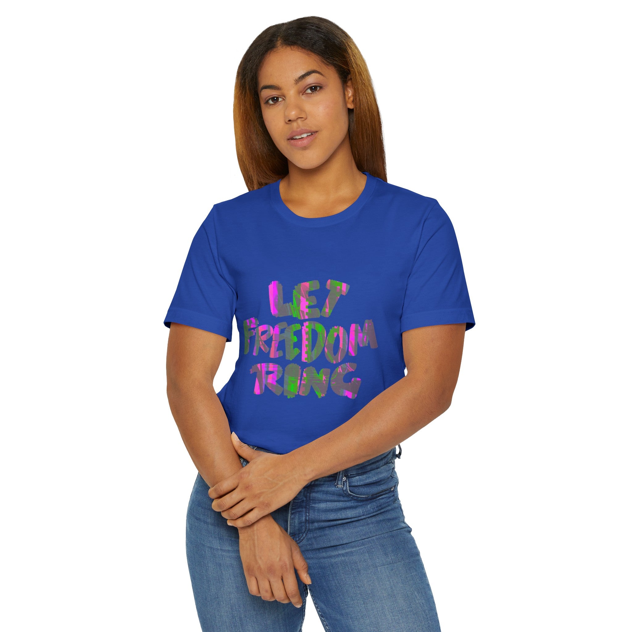 LET FREEDOM RING Unisex Jersey T-Shirt