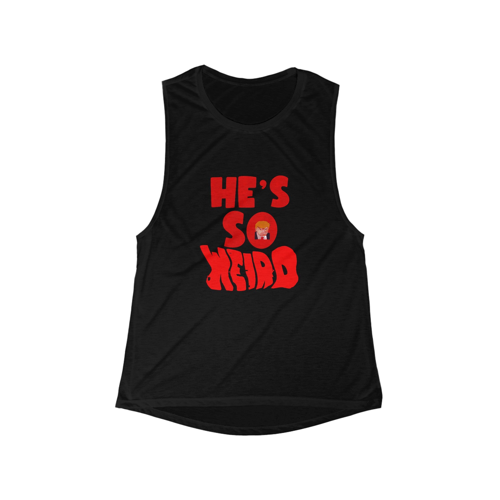 HE’S SO WEIRD Women's Flowy Scoop Muscle Tank