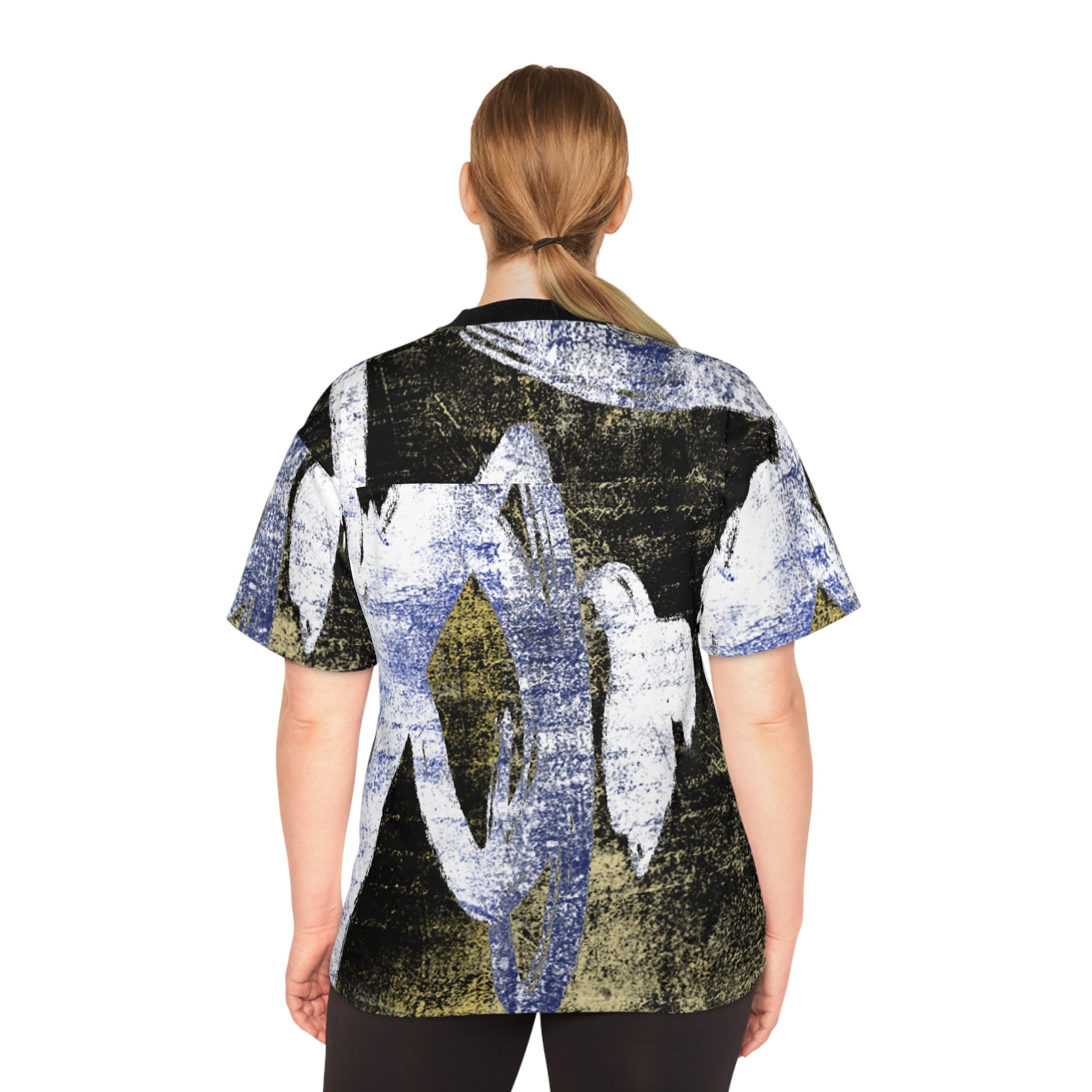 Artistic Football Jersey - Bold Abstract Design