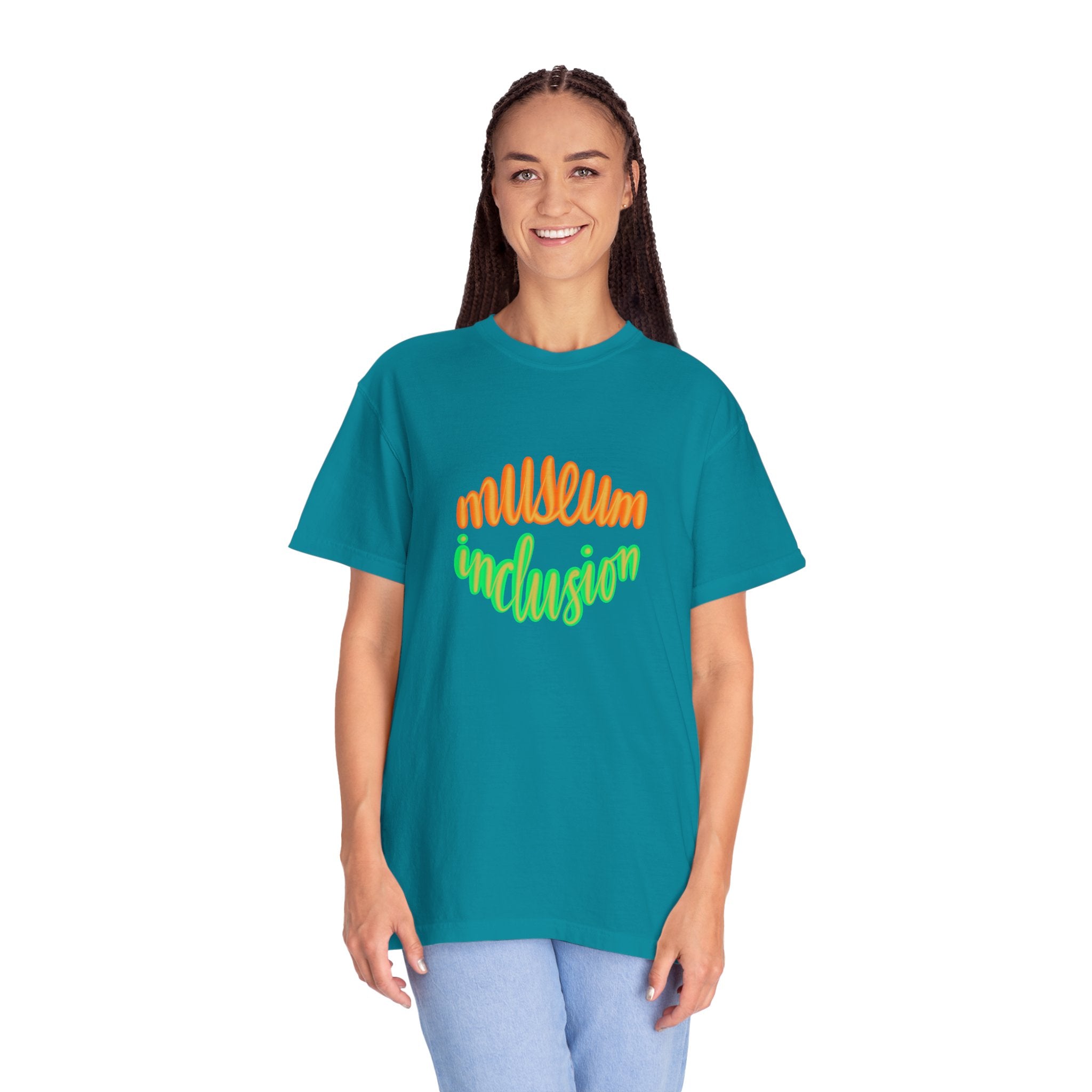MUSEUM INCLUSION Unisex Garment-Dyed T-shirt