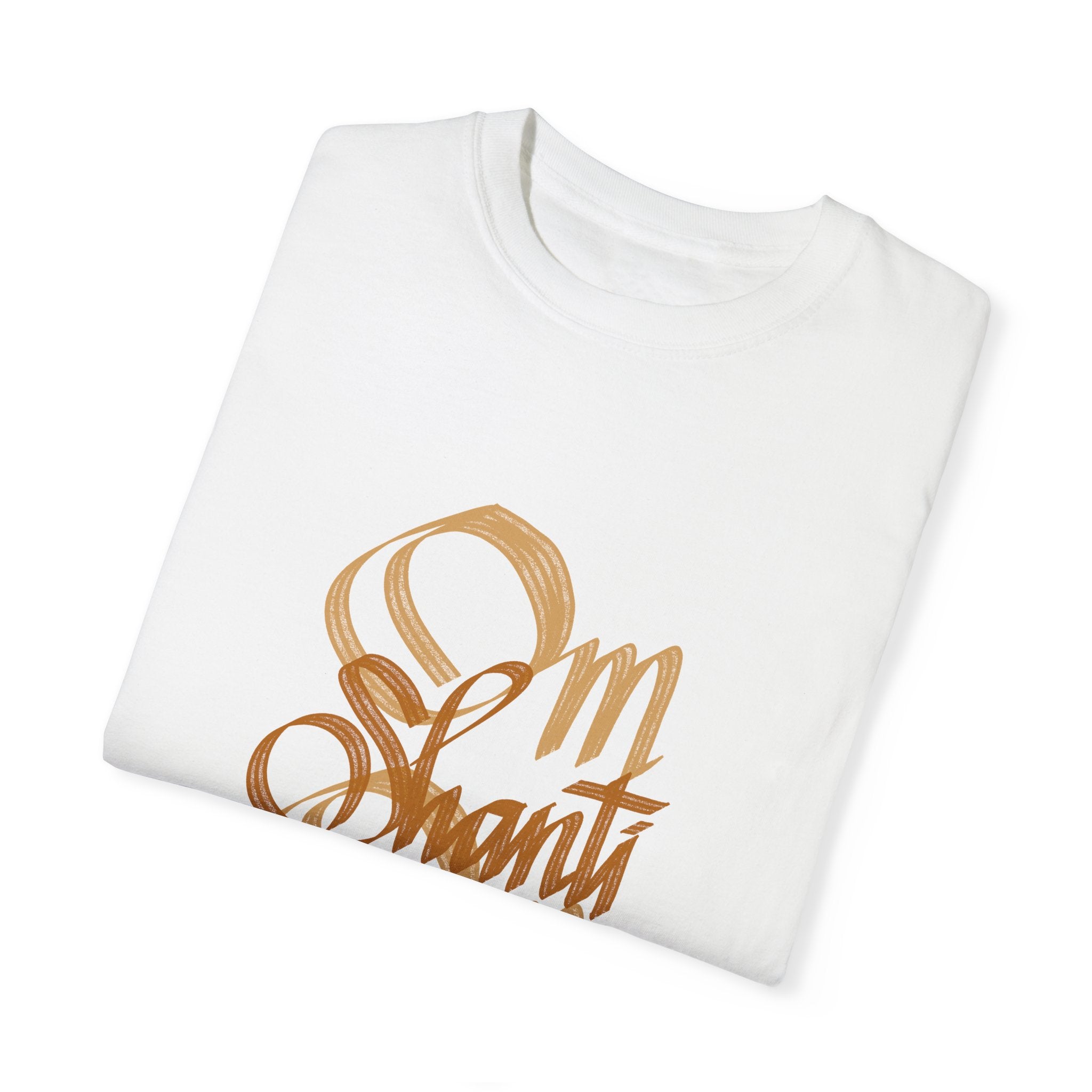 OM SHANTI OM Unisex Garment-Dyed T-shirt